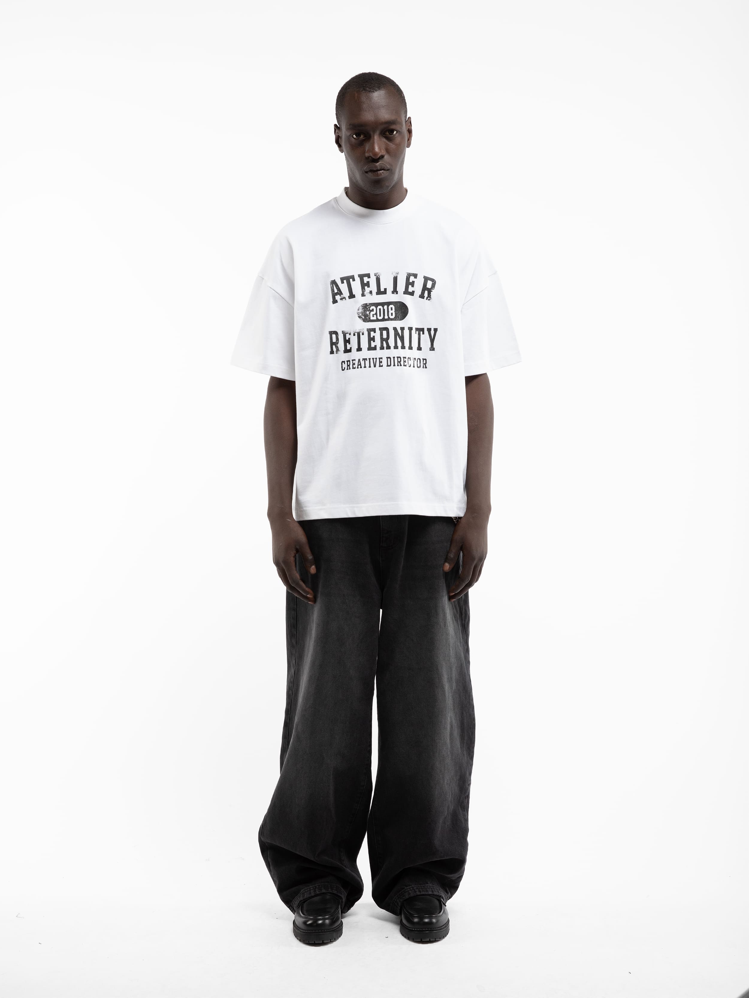 ATELIER EMBLEM T-SHIRT - WHITE