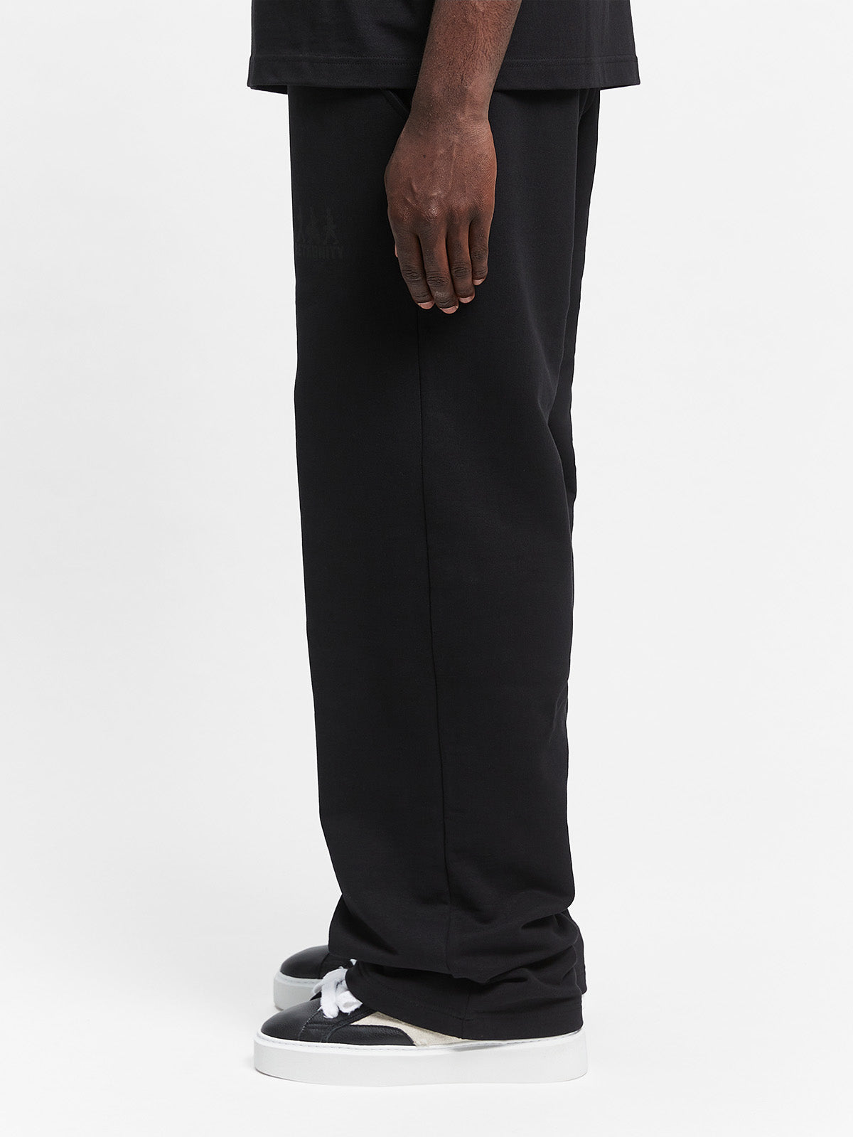 CREATIVE DEPT LOGO SWEATPANTS - BLACK