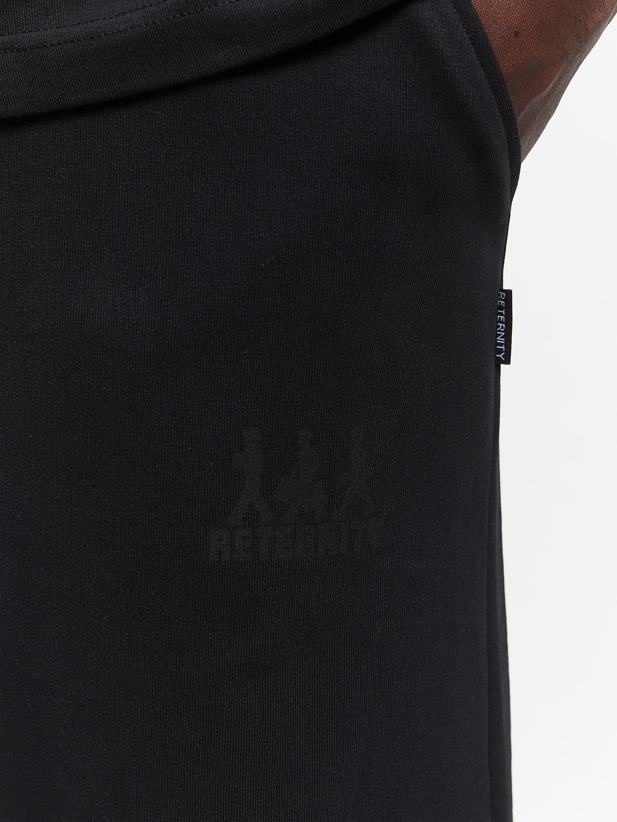 CREATIVE DEPT LOGO SWEATPANTS - BLACK