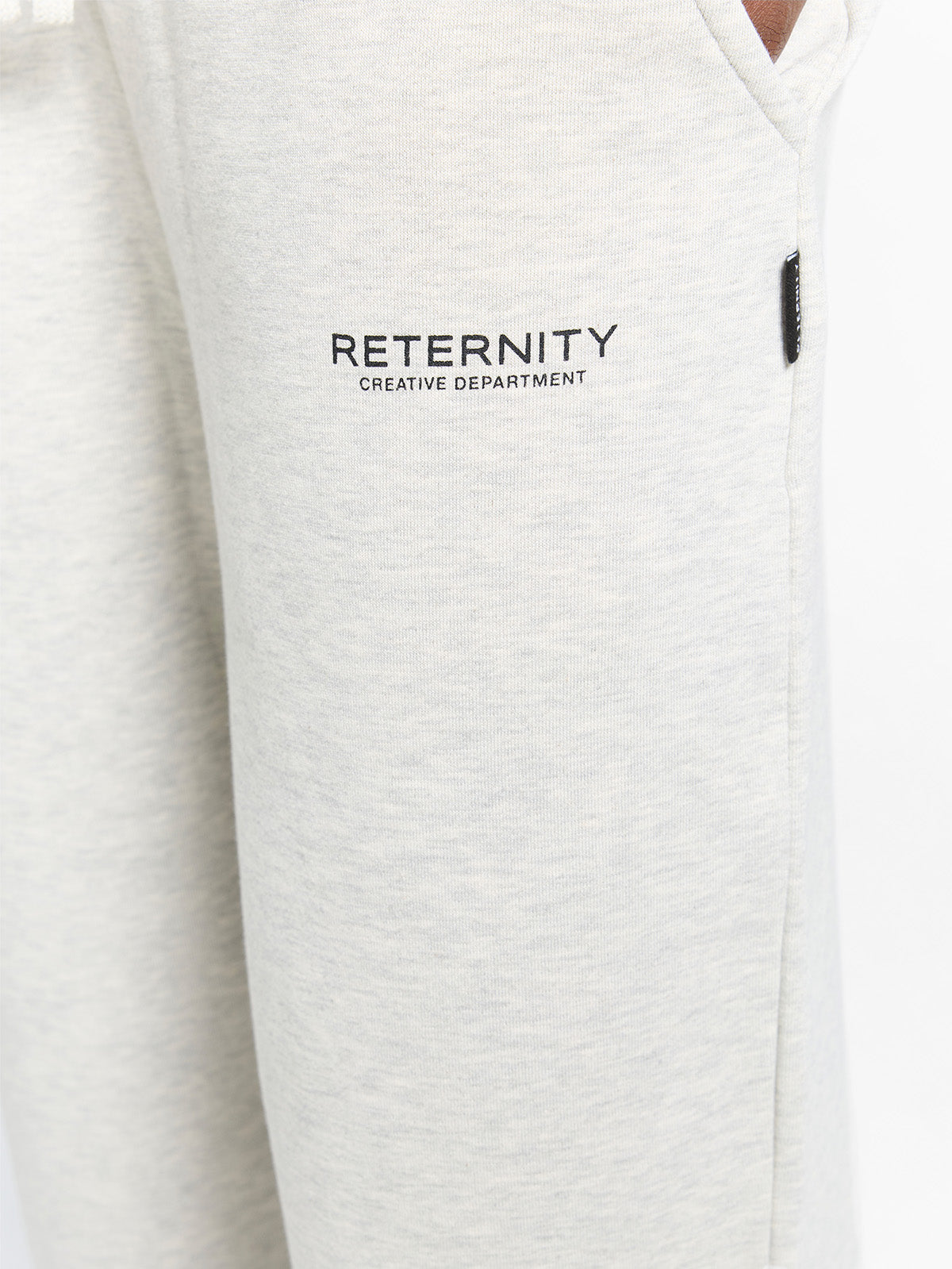 CREATIVE DEPT SWEATPANTS - MELANGE GREY
