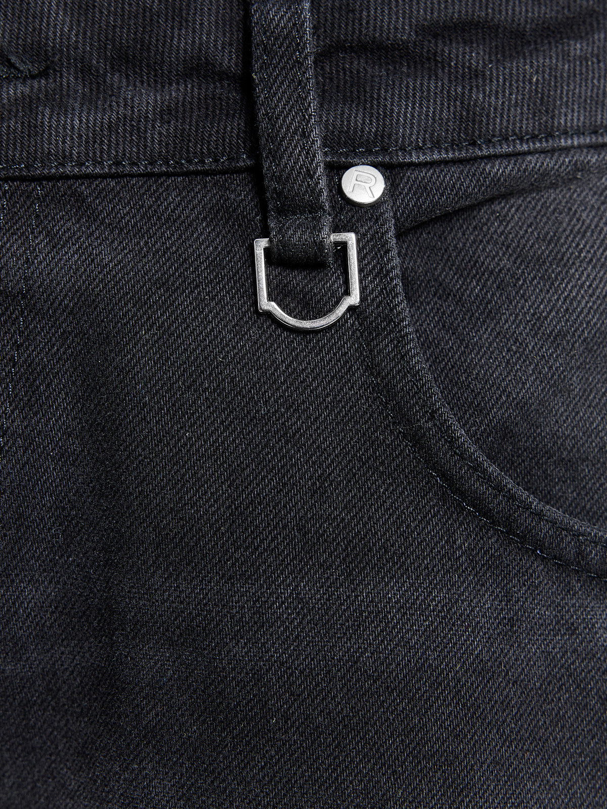ESSENTIAL BAGGY DENIM - WASHED BLACK