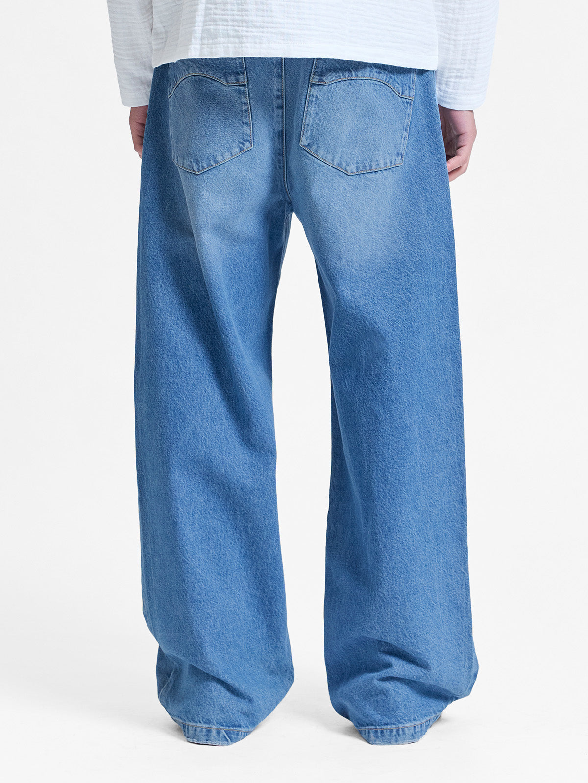ESSENTIAL BAGGY DENIM - CLASSIC BLUE