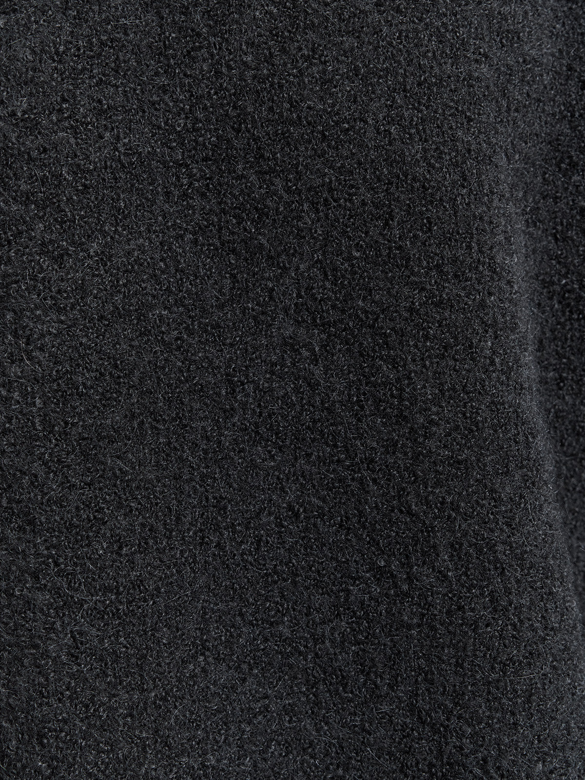 BOUCLE KNIT JOGGER - BLACK