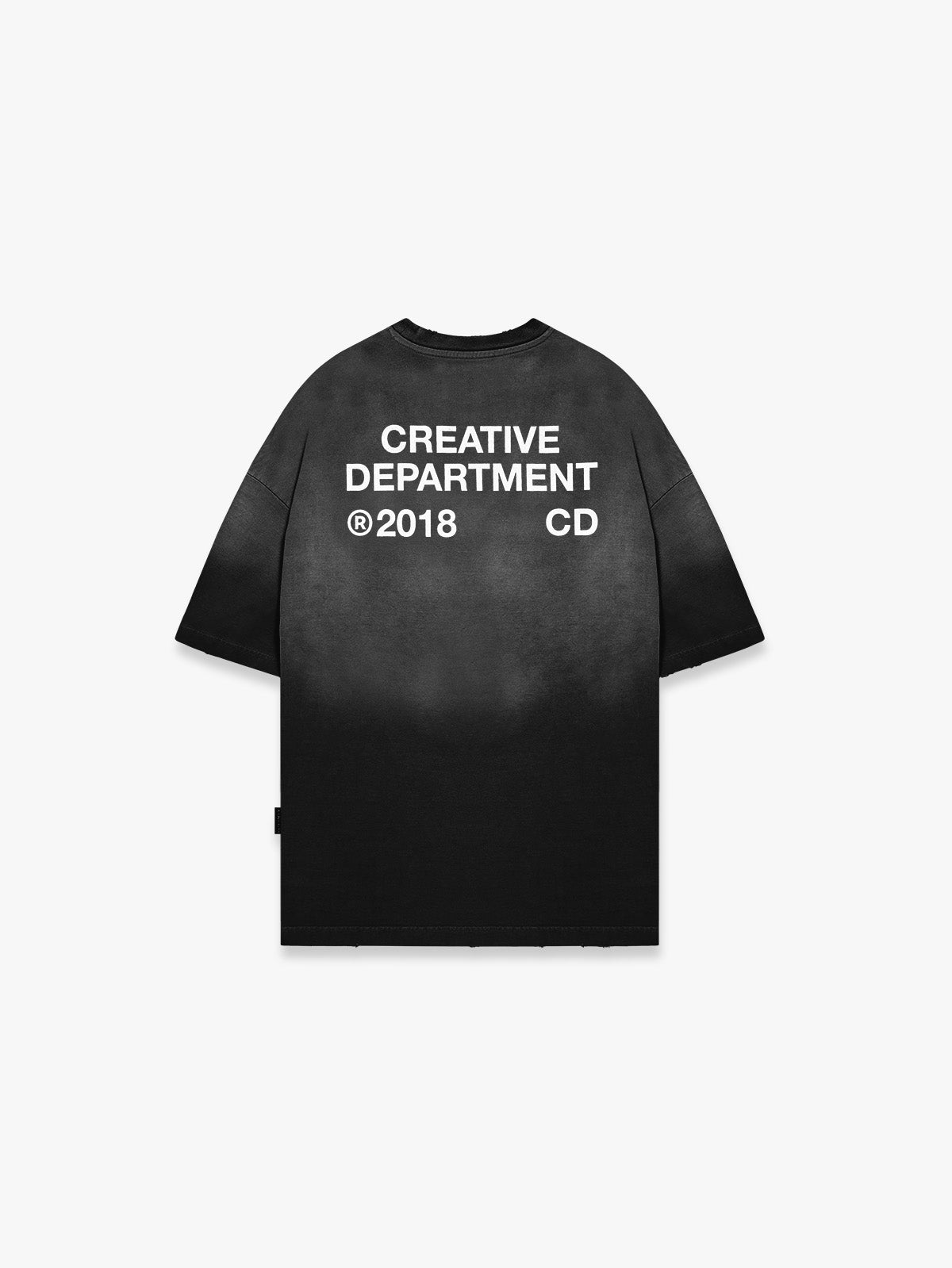 CREATIVE DEPT T-SHIRT - FADED BLACK