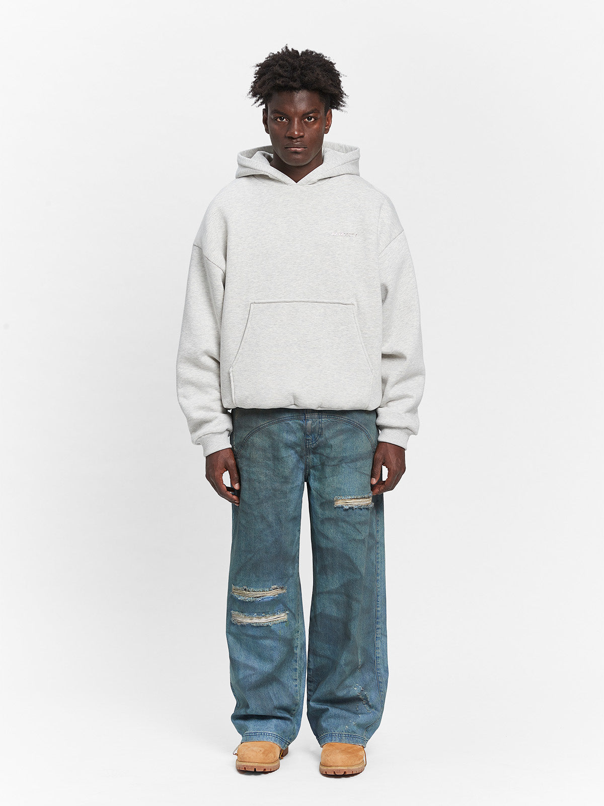 ÉVO HOODIE - MELANGE GREY