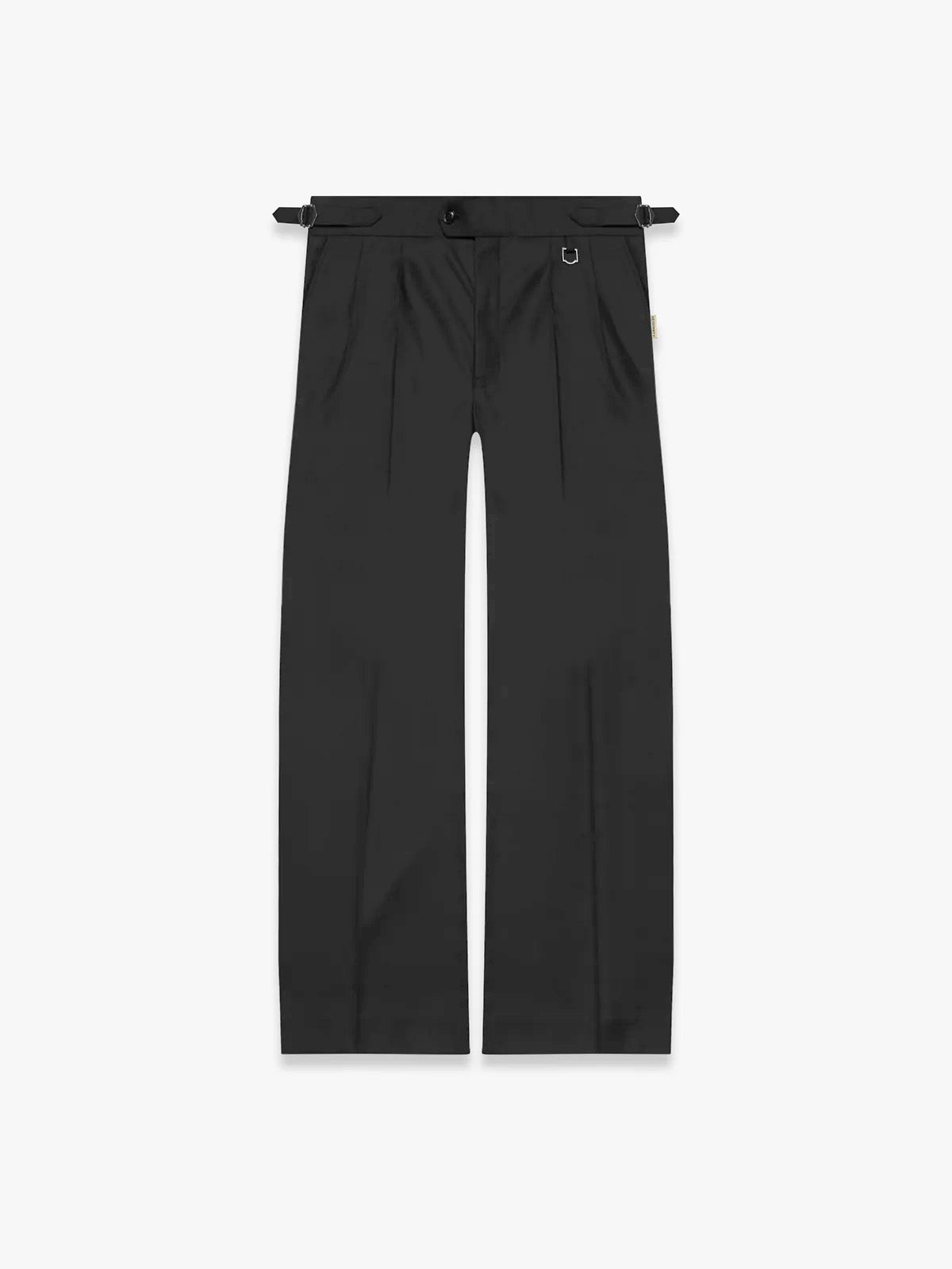 TAILORED BAGGY PANTS - BLACK
