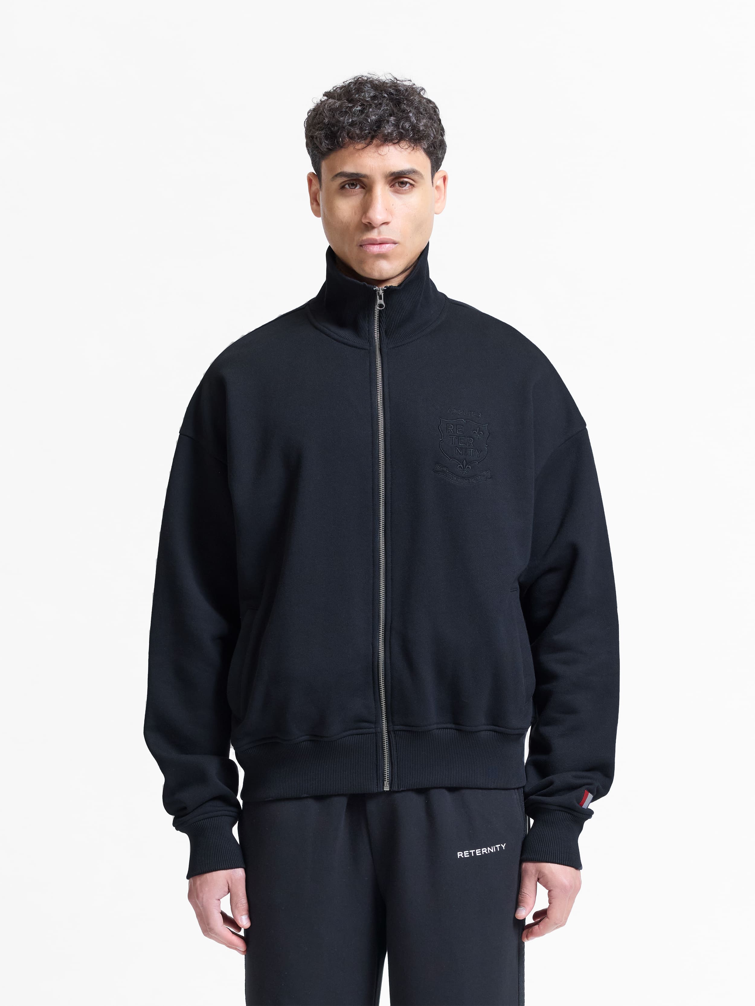 L’ATELIER DE LA RUE ZIP-JACKET - BLACK