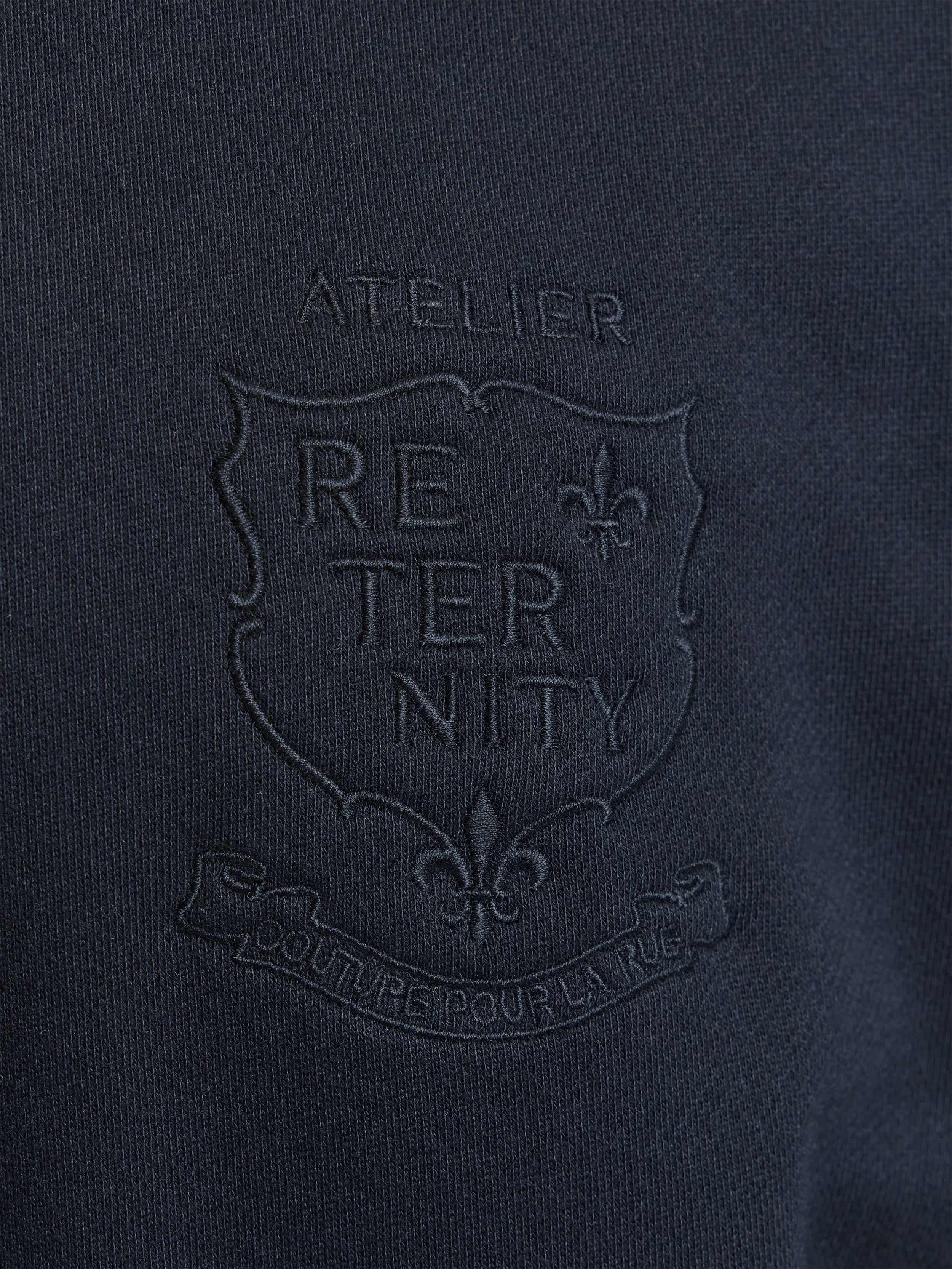 L’ATELIER DE LA RUE ZIP-JACKET - BLACK