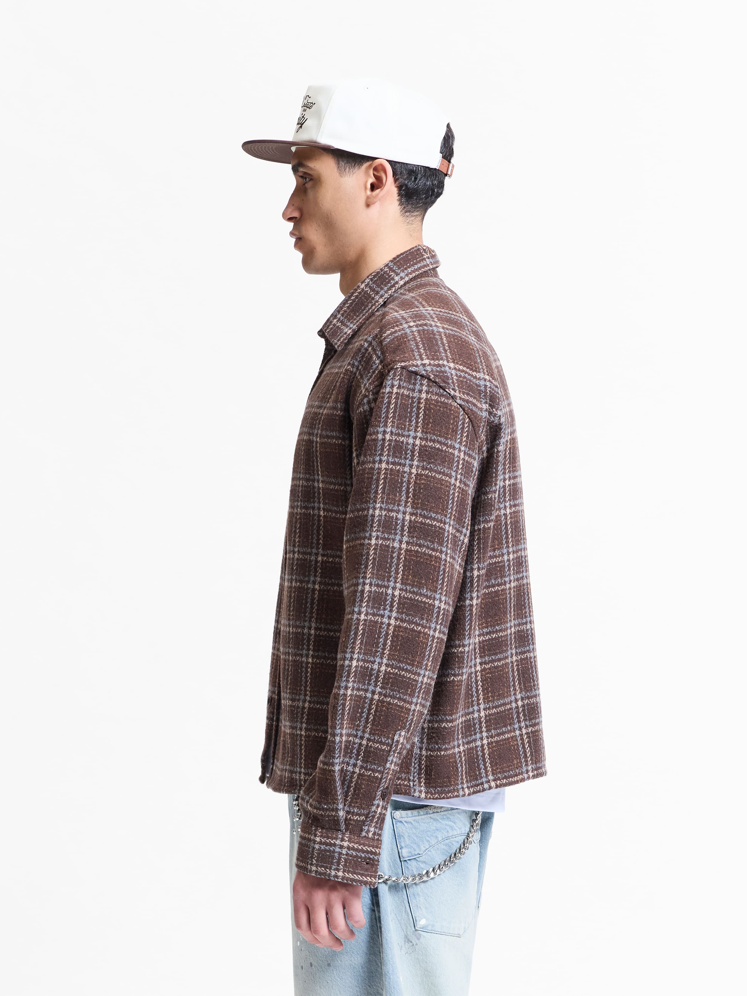 L’ARTISAN FLANNEL - BROWN