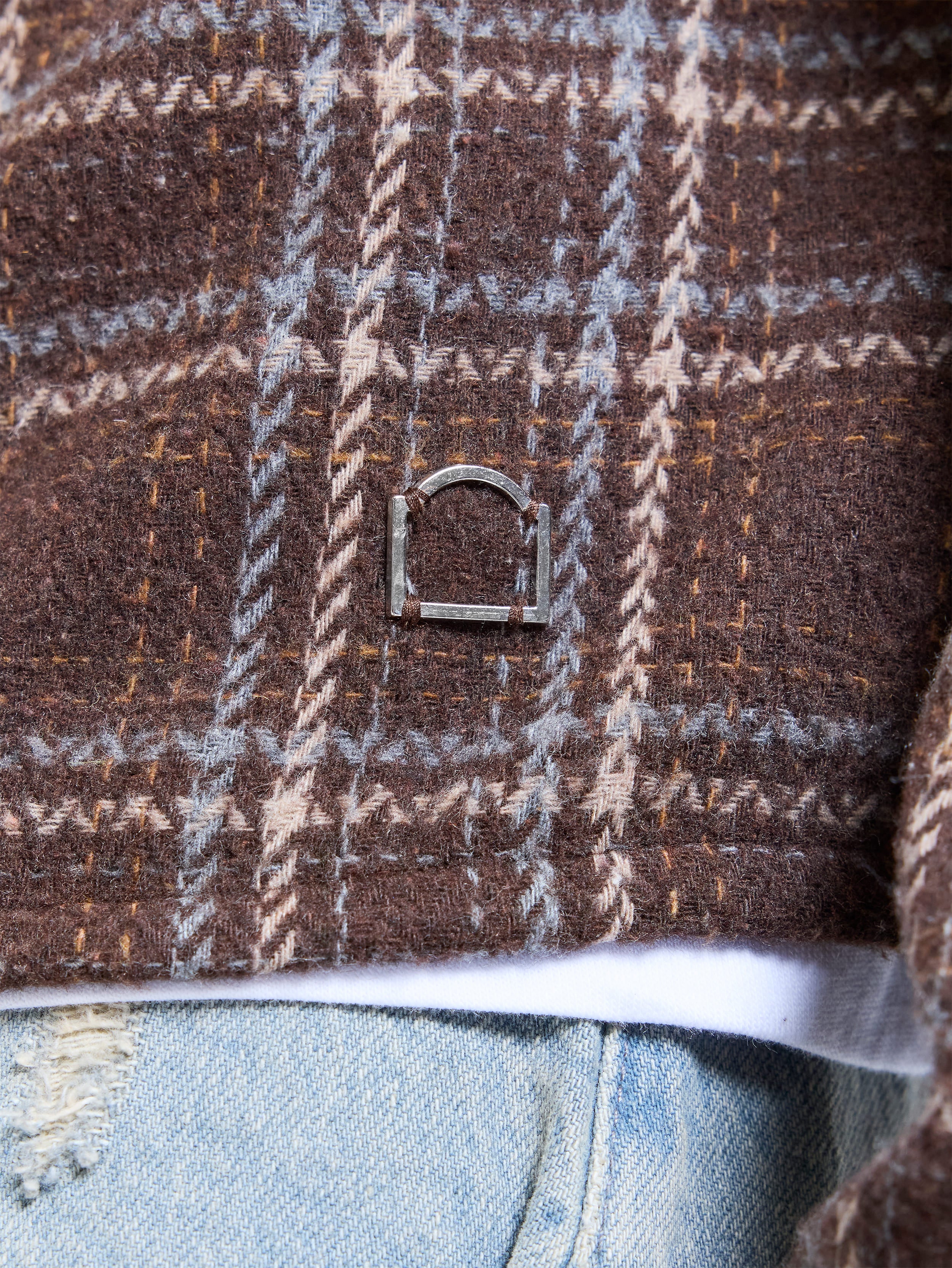 L’ARTISAN FLANNEL - BROWN