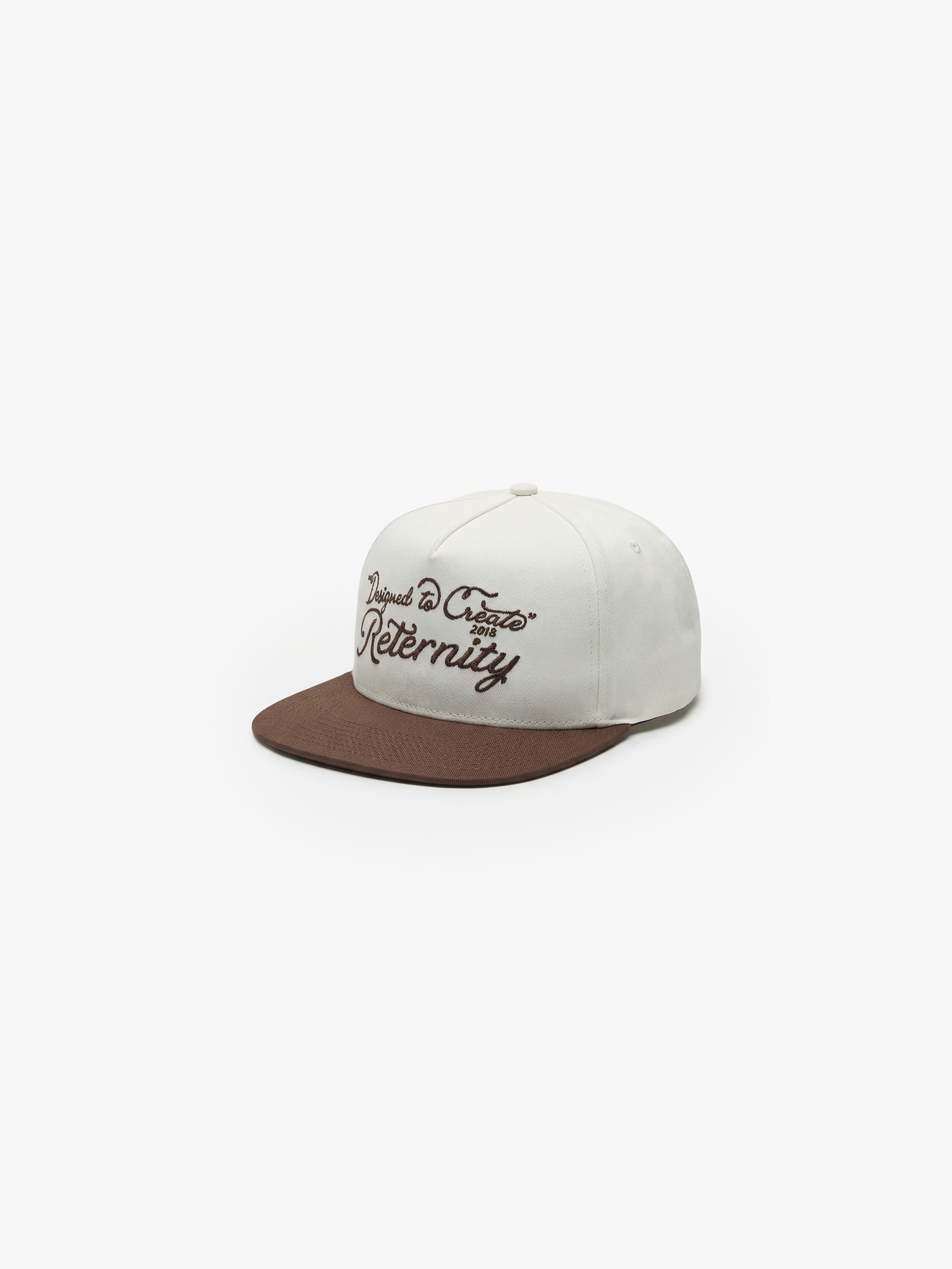 RETERNITY UNSTRUCTURED SNAPBACK - BROWN/CREAM