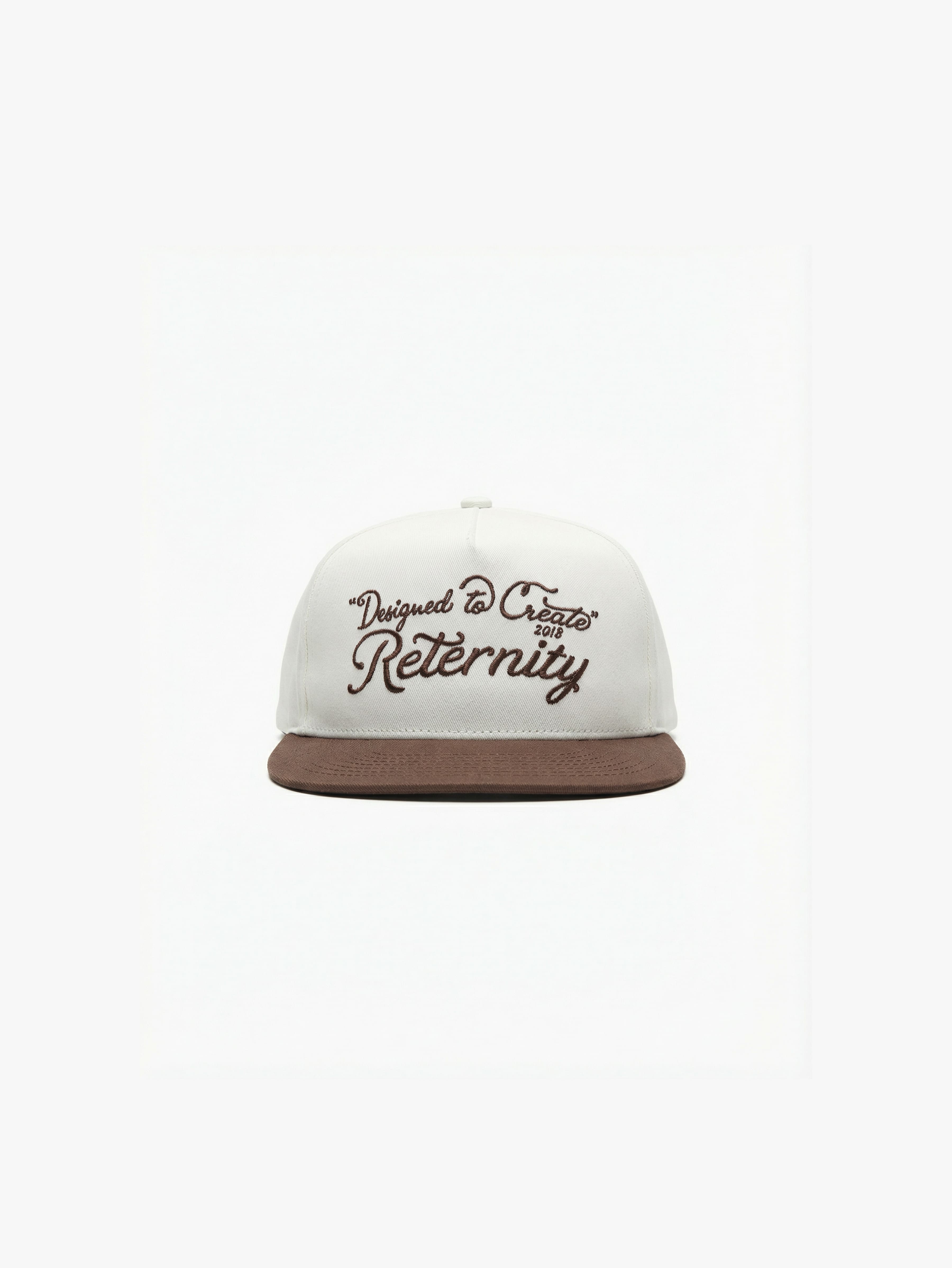 RETERNITY UNSTRUCTURED SNAPBACK - BROWN/CREAM