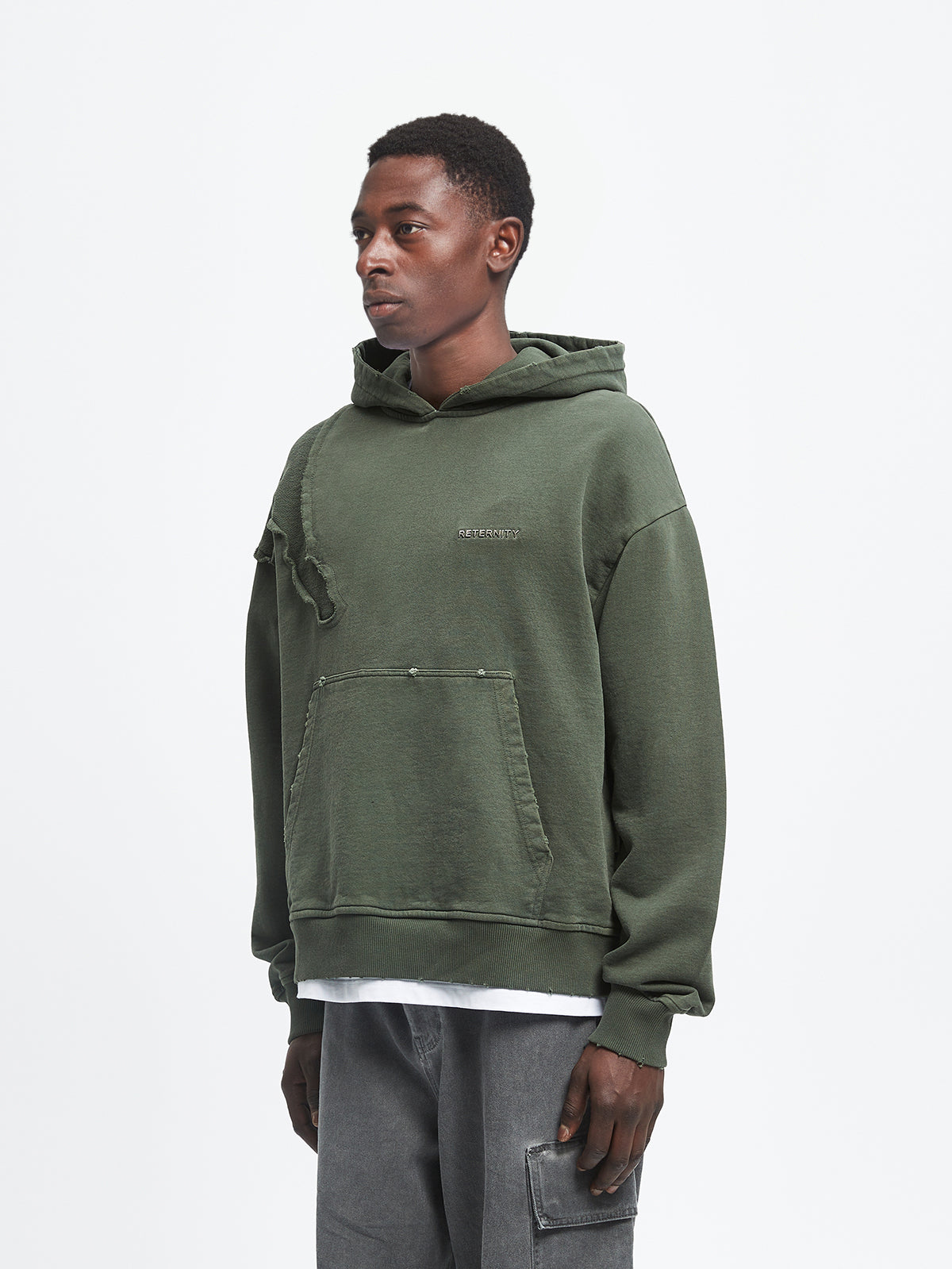 SHATTERED HOODIE - KHAKI