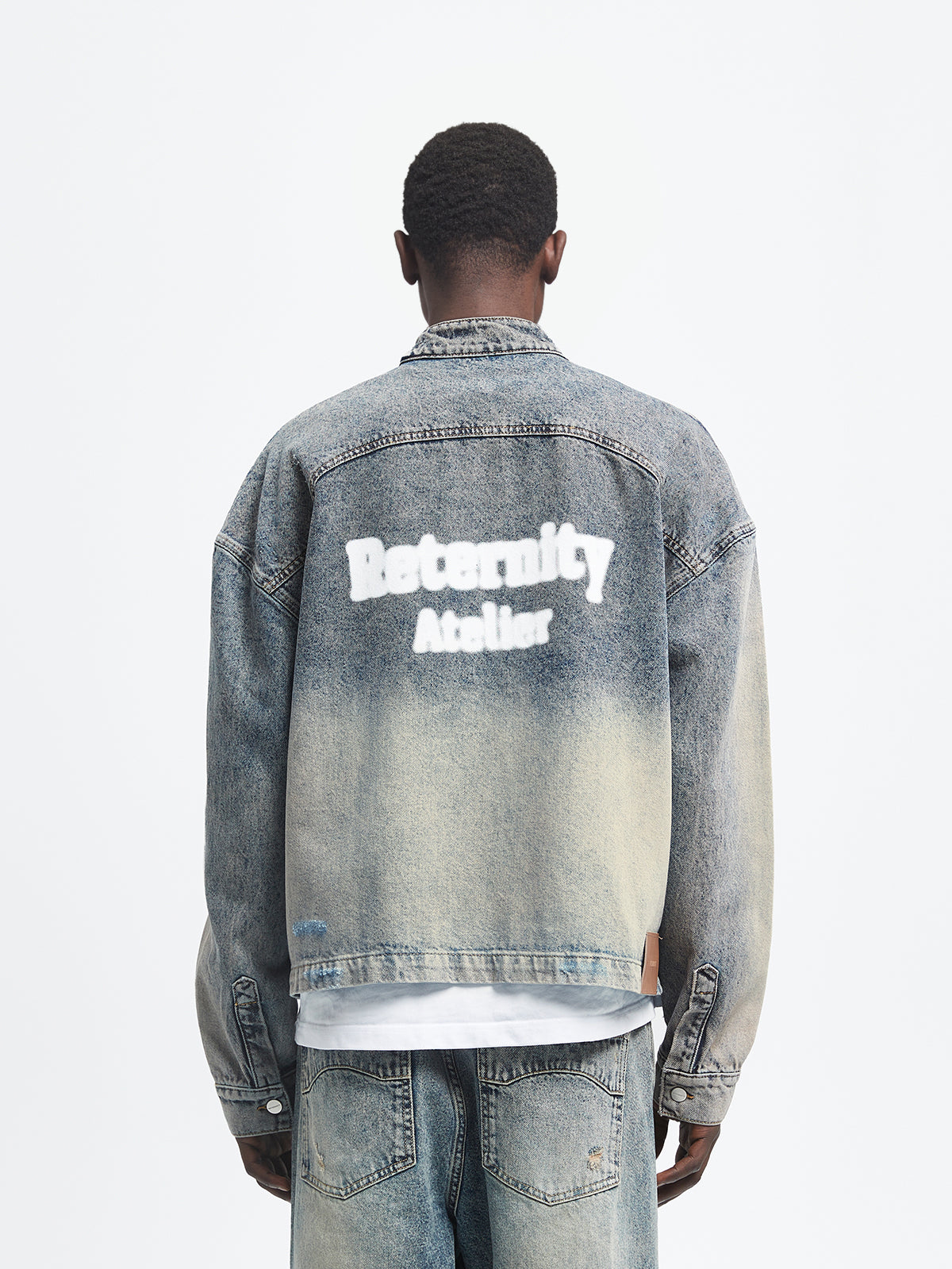 AURÉLIE DENIM JACKET - WASHED BLUE