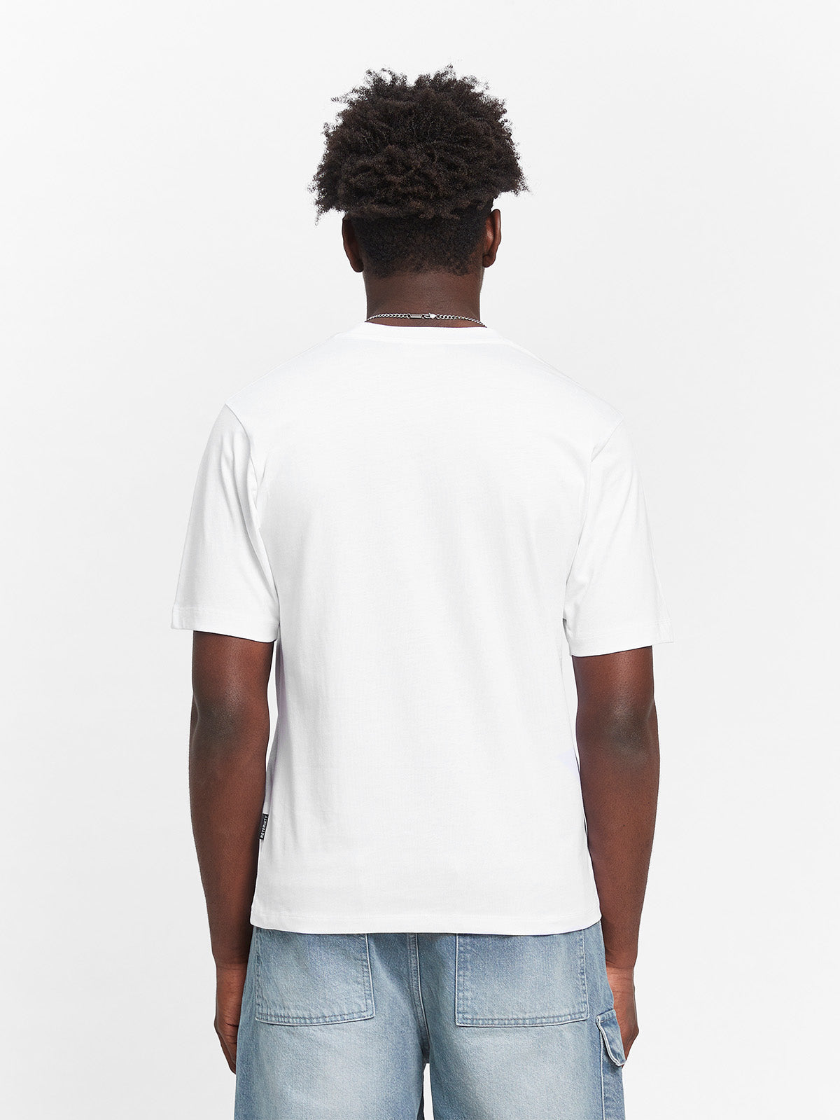 SIGNE FITTED T-SHIRT - WHITE