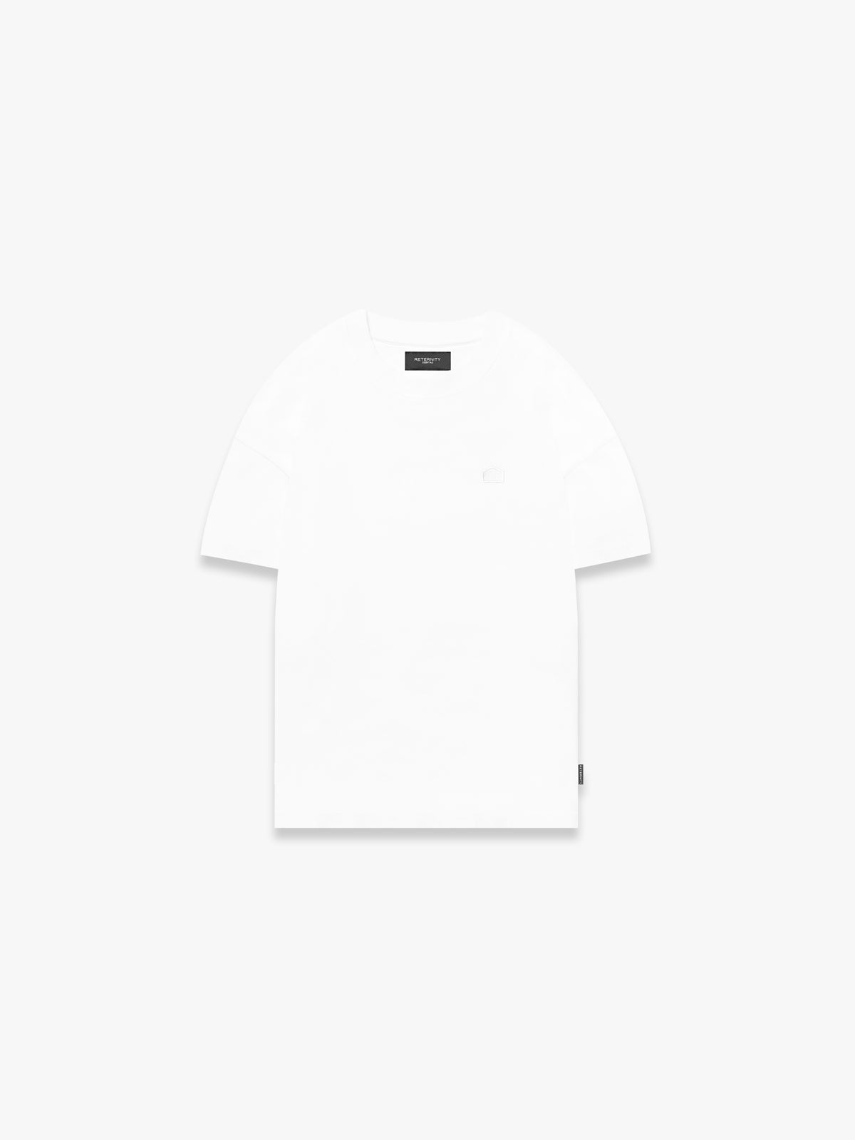 SIGNE FITTED T-SHIRT - WHITE