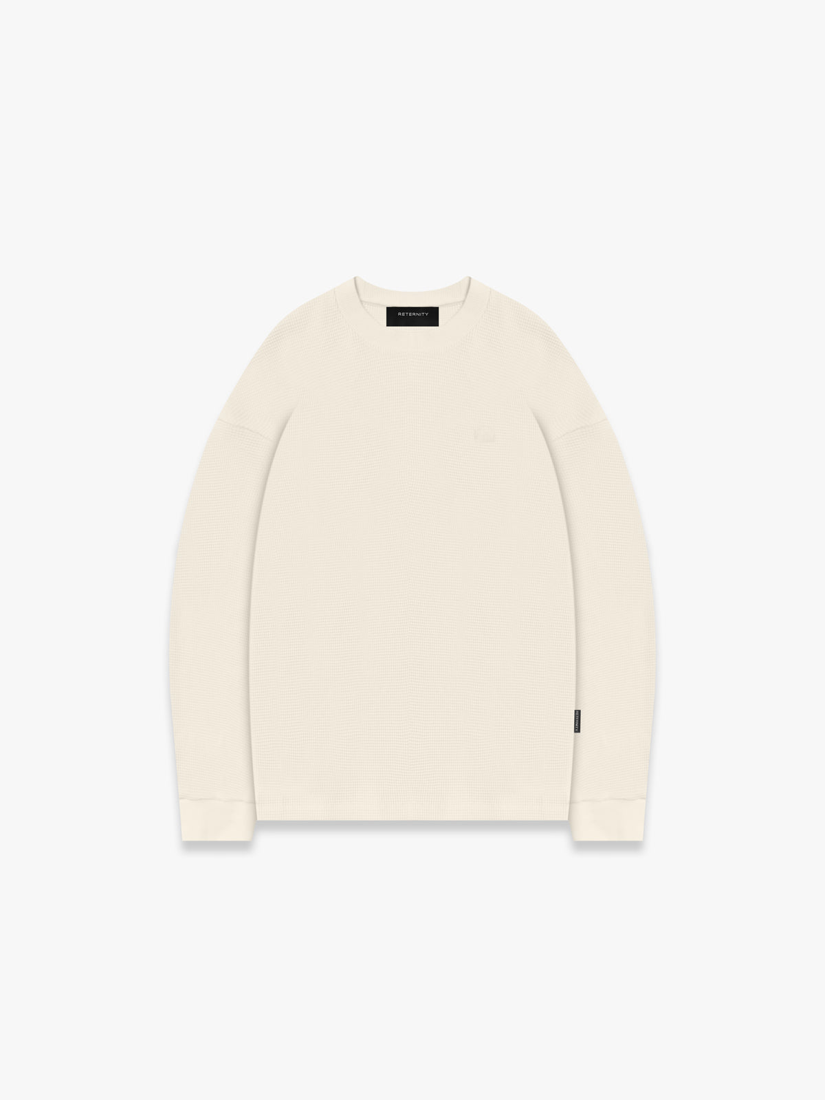 SIGNE WAFFLE LONGSLEEVE - CREAM