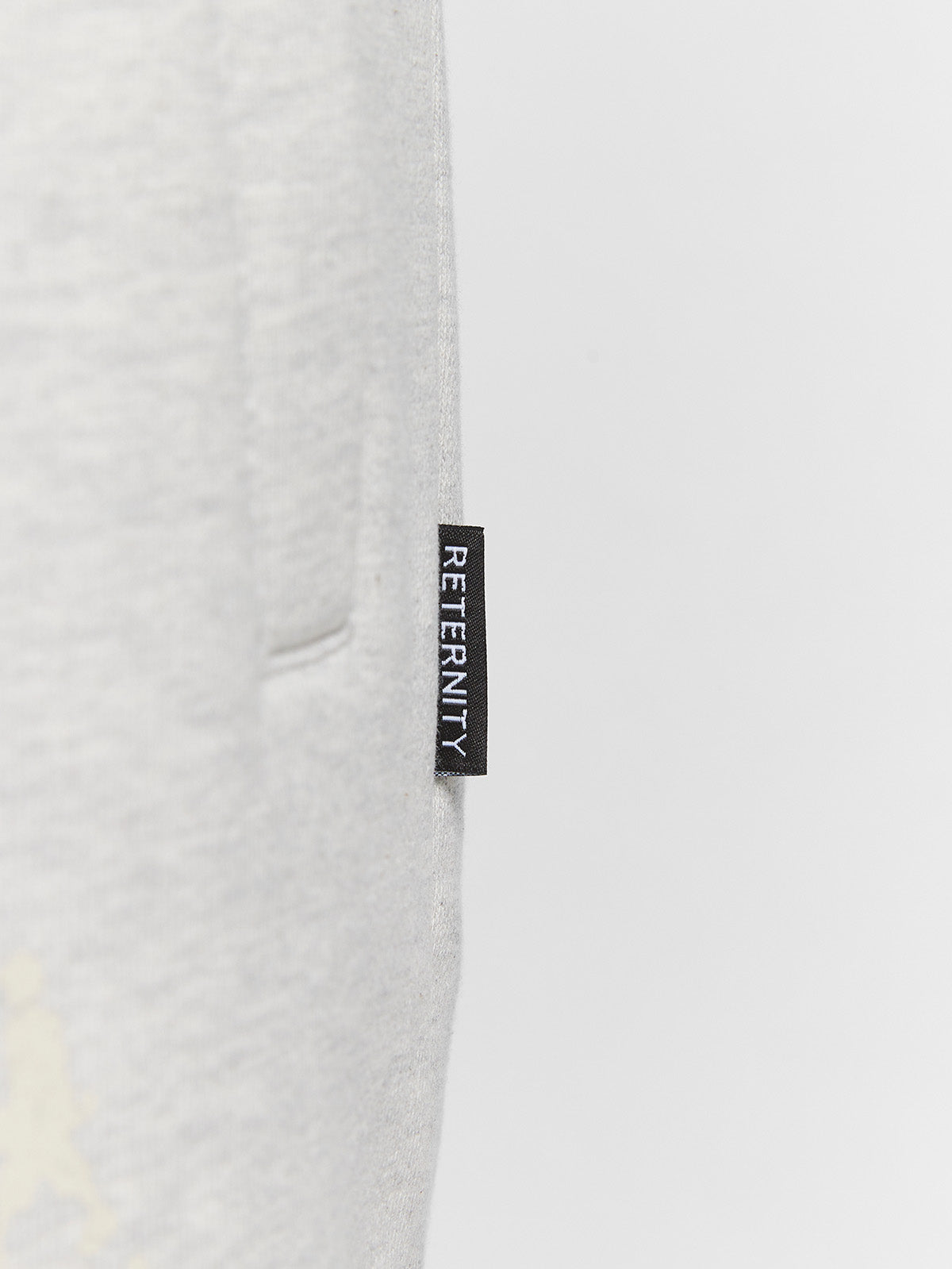 CREATIVE DEPT LOGO COTTON SHORTS - MELANGE GREY