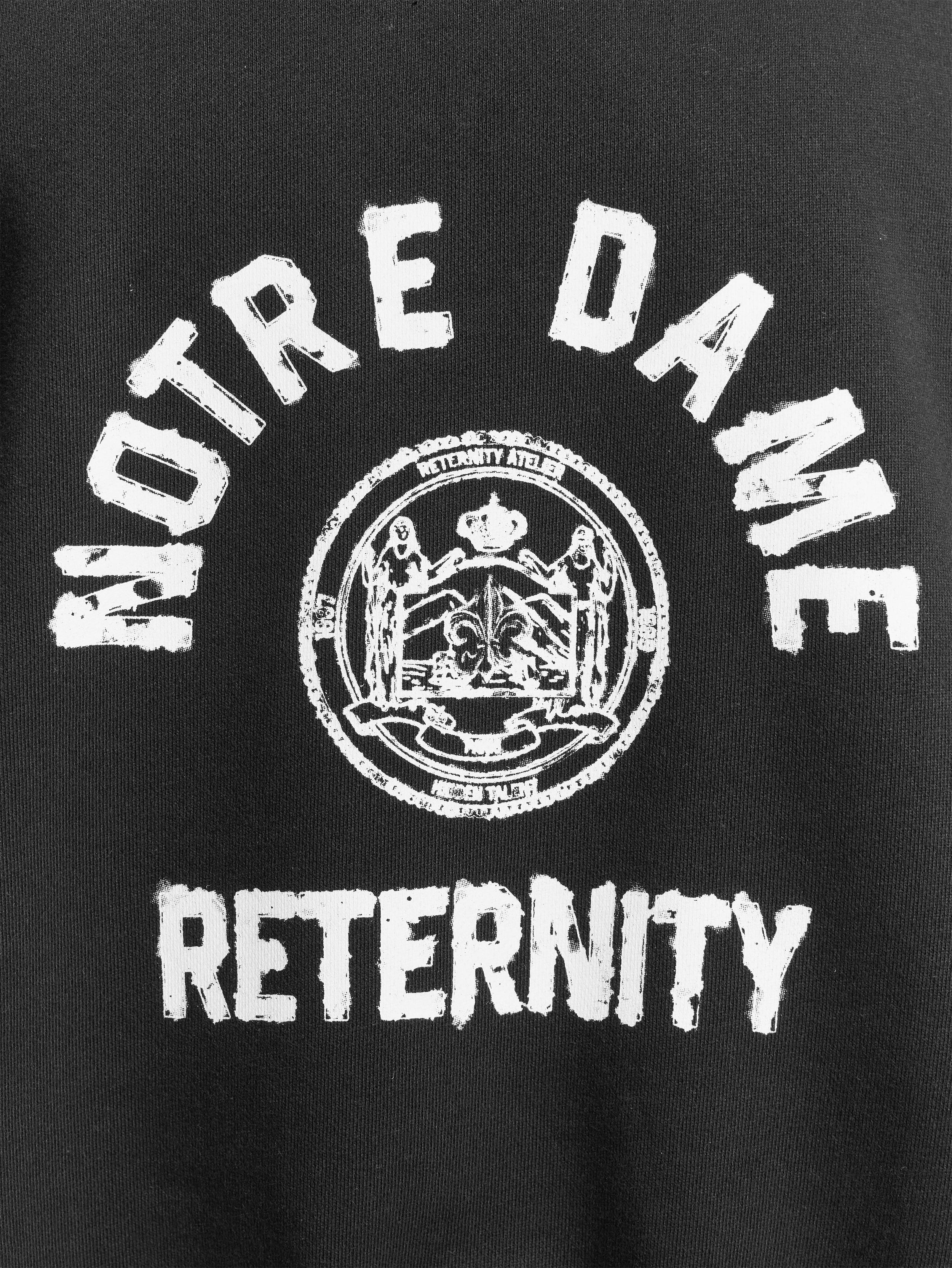NOTRE DAME SWEATER - BLACK