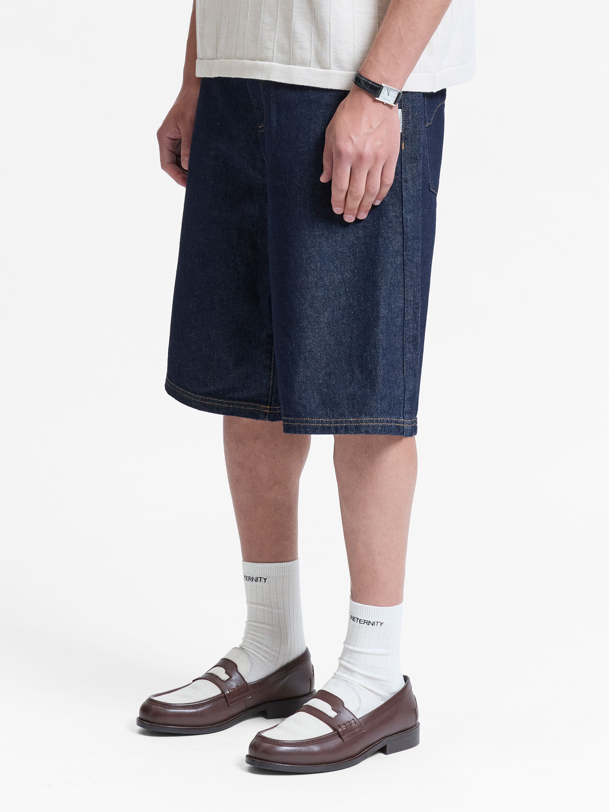 ESSENTIAL JORTS - RAW INDIGO