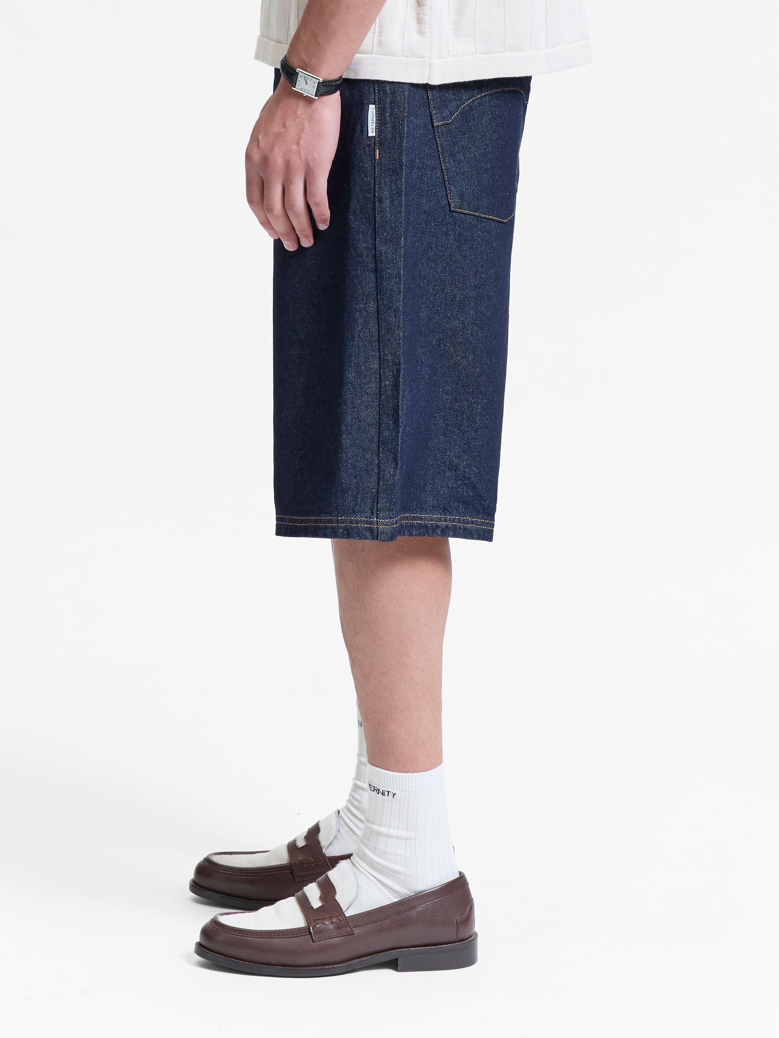 ESSENTIAL JORTS - RAW INDIGO