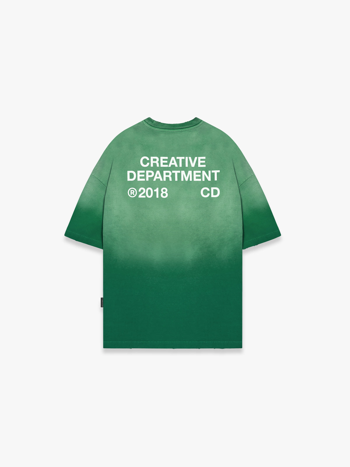 CREATIVE DEPT T-SHIRT - FADED GREEN