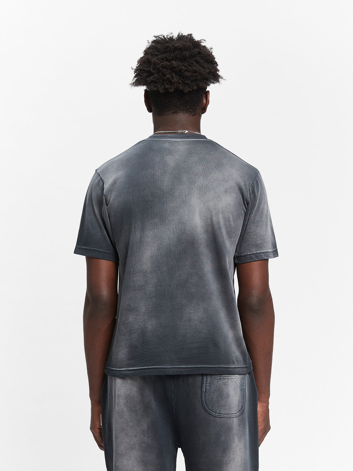 ÉVÉNIE SLIM FIT T-SHIRT - WASHED BLACK