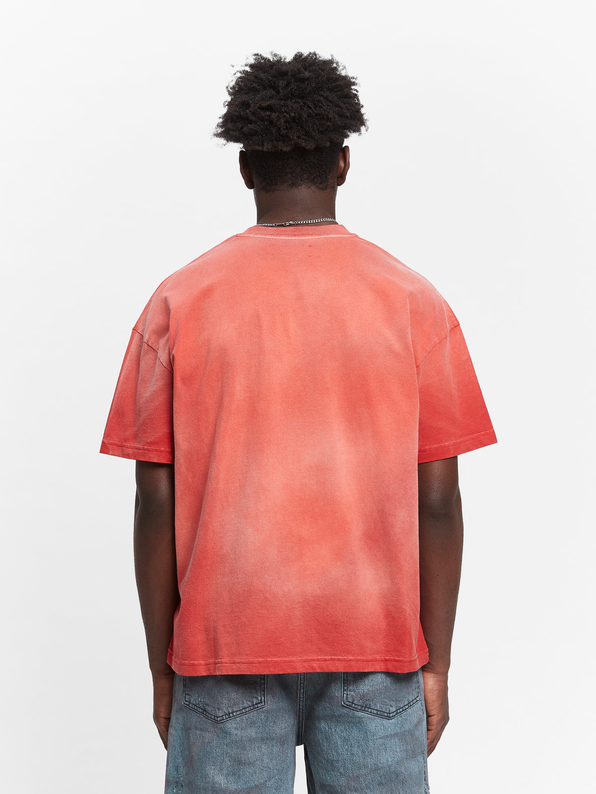 ATELIER EMBLEM T-SHIRT - HEAVY BLEACHED RED