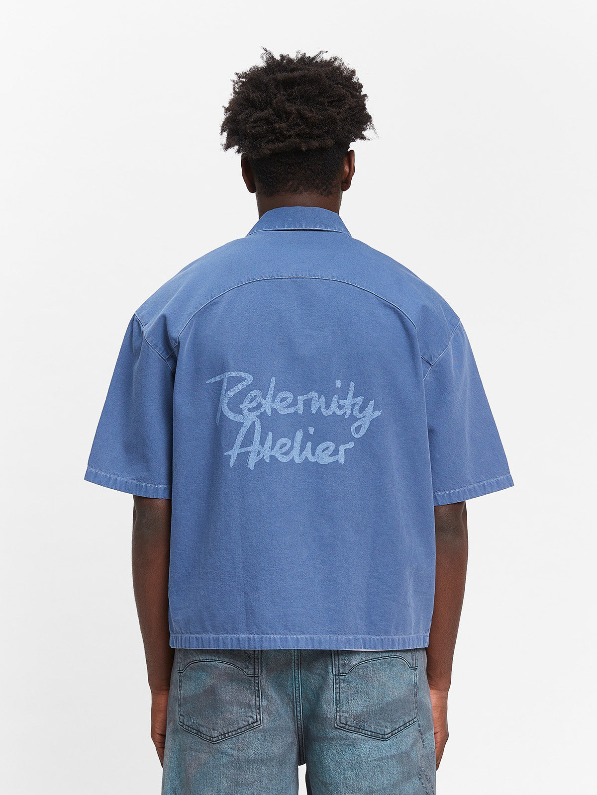 LUMÉVO CANVAS ZIP-SHIRT - BLUE