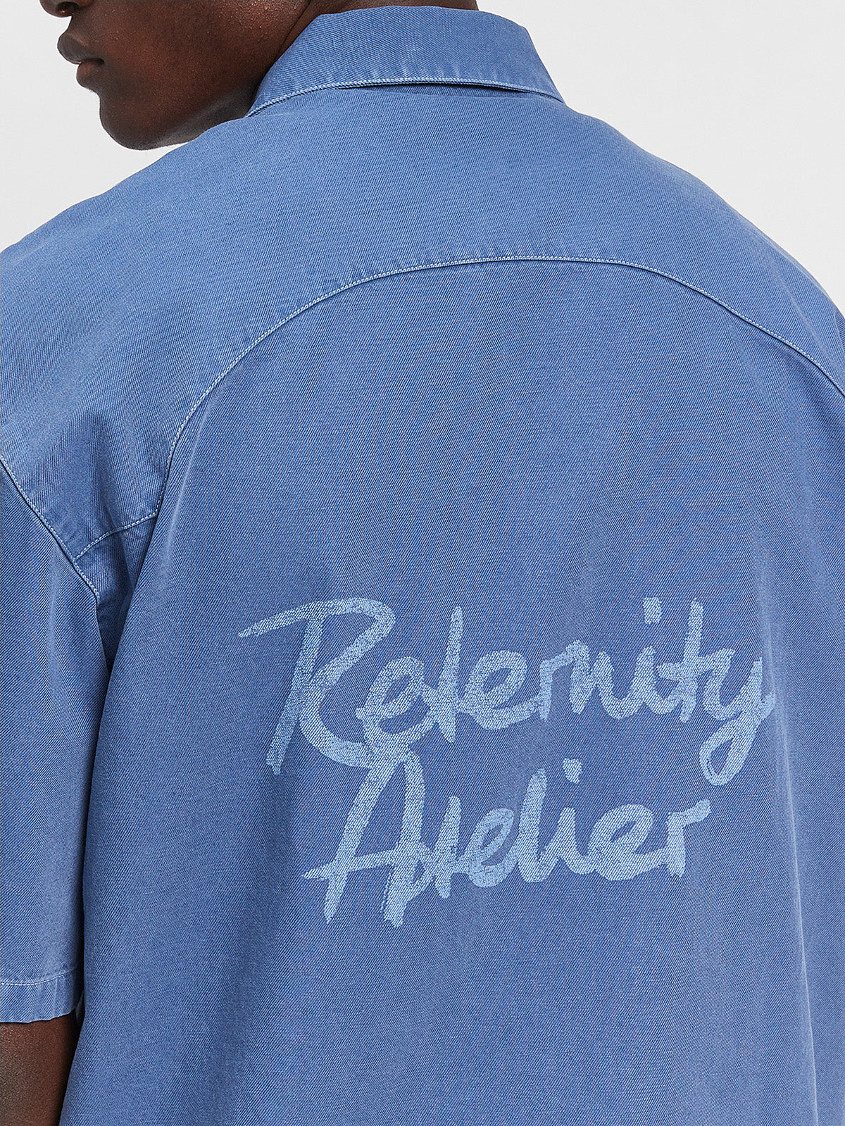 LUMÉVO CANVAS ZIP-SHIRT - BLUE