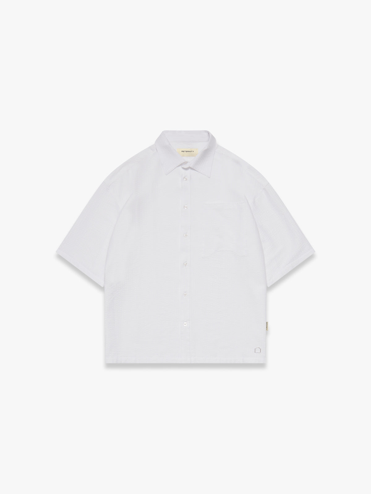 ÉCLUX BUTTON SHIRT - WHITE