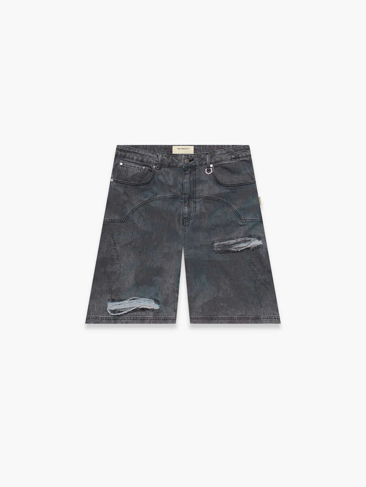 PAINTED ARTISAN SHORTS - WASHED GREY