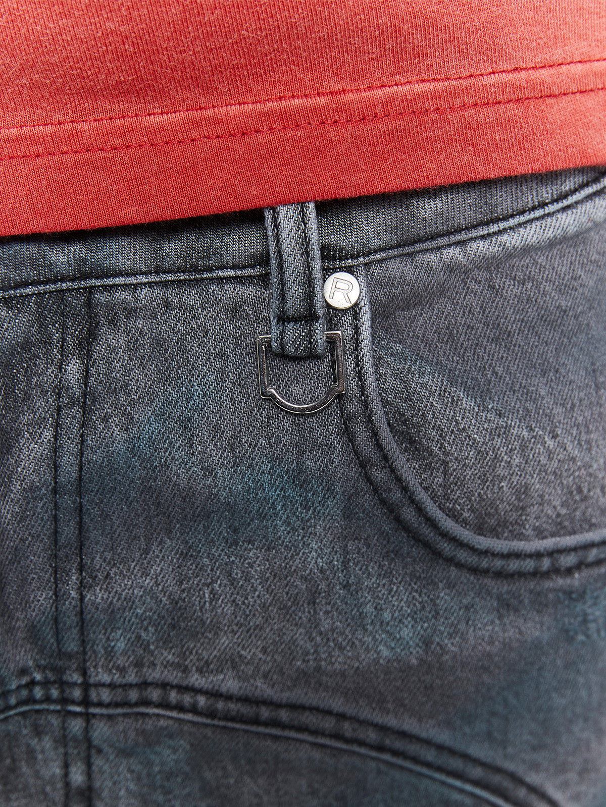 PAINTED ARTISAN SHORTS - WASHED GREY