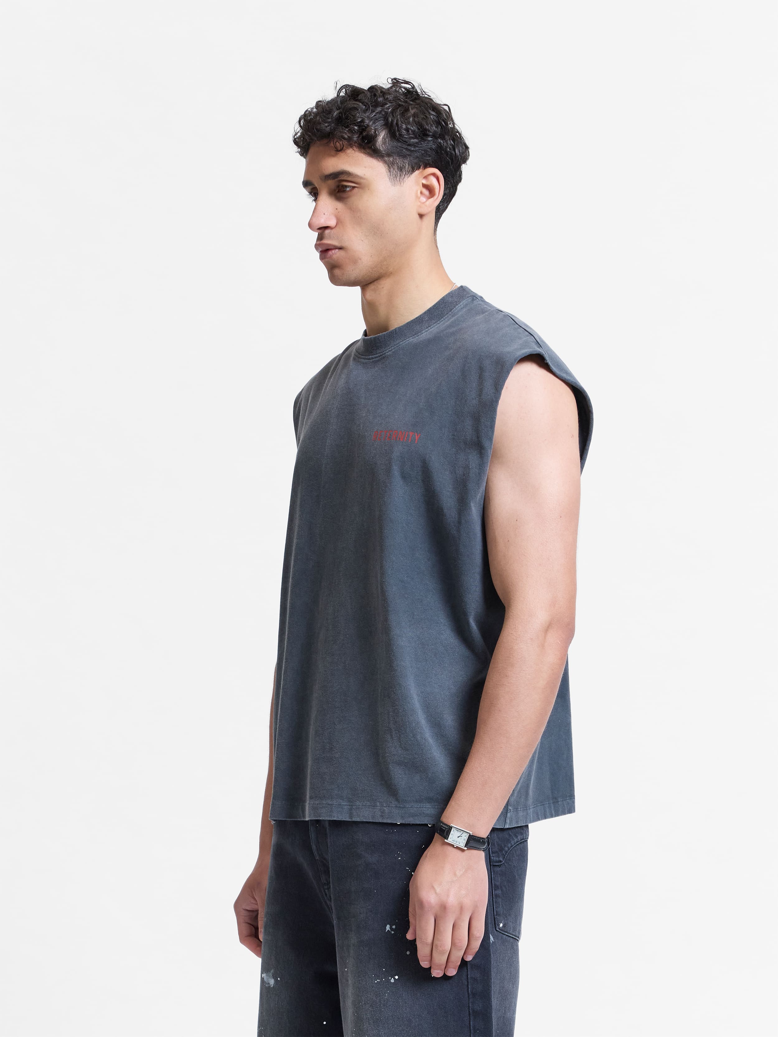WORLD CHAMPION TANKTOP - WASHED BLACK