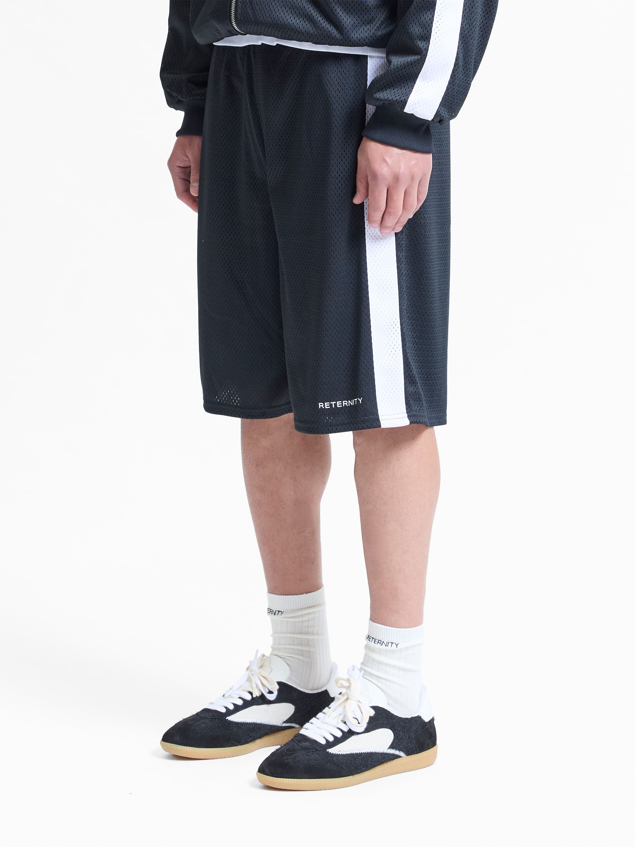 RETERNITY MESH SHORTS - BLACK