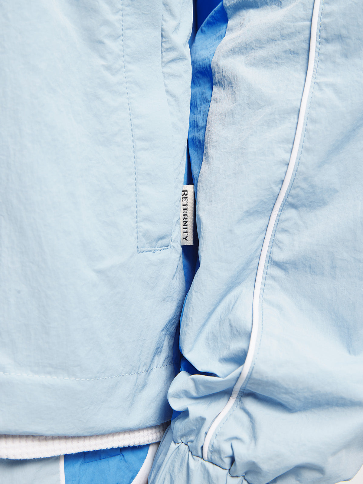 ELAIN TRACKSUIT JACKET - BLUE/GREY