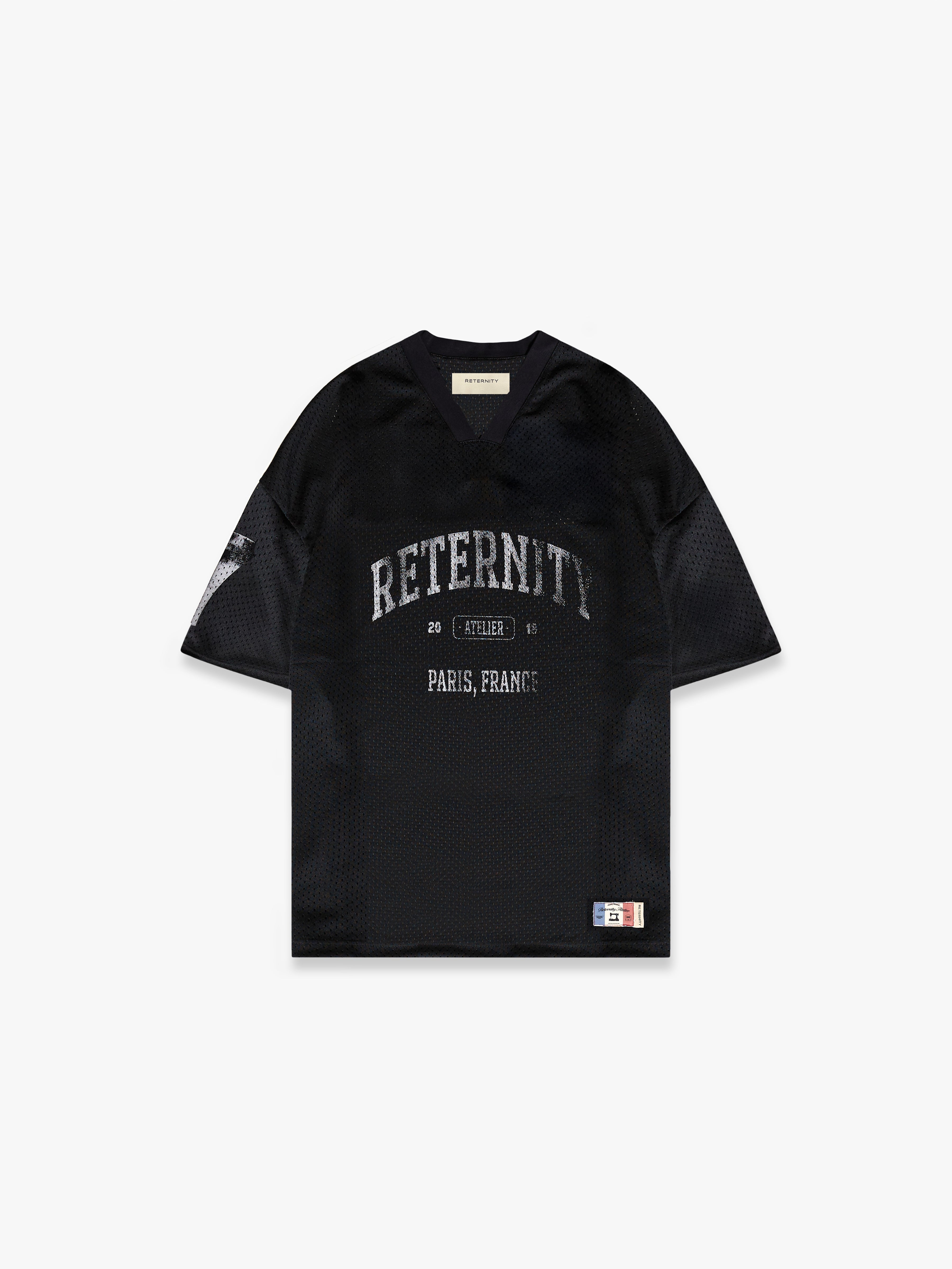 L'ART DE LA RUE MESH T-SHIRT - BLACK