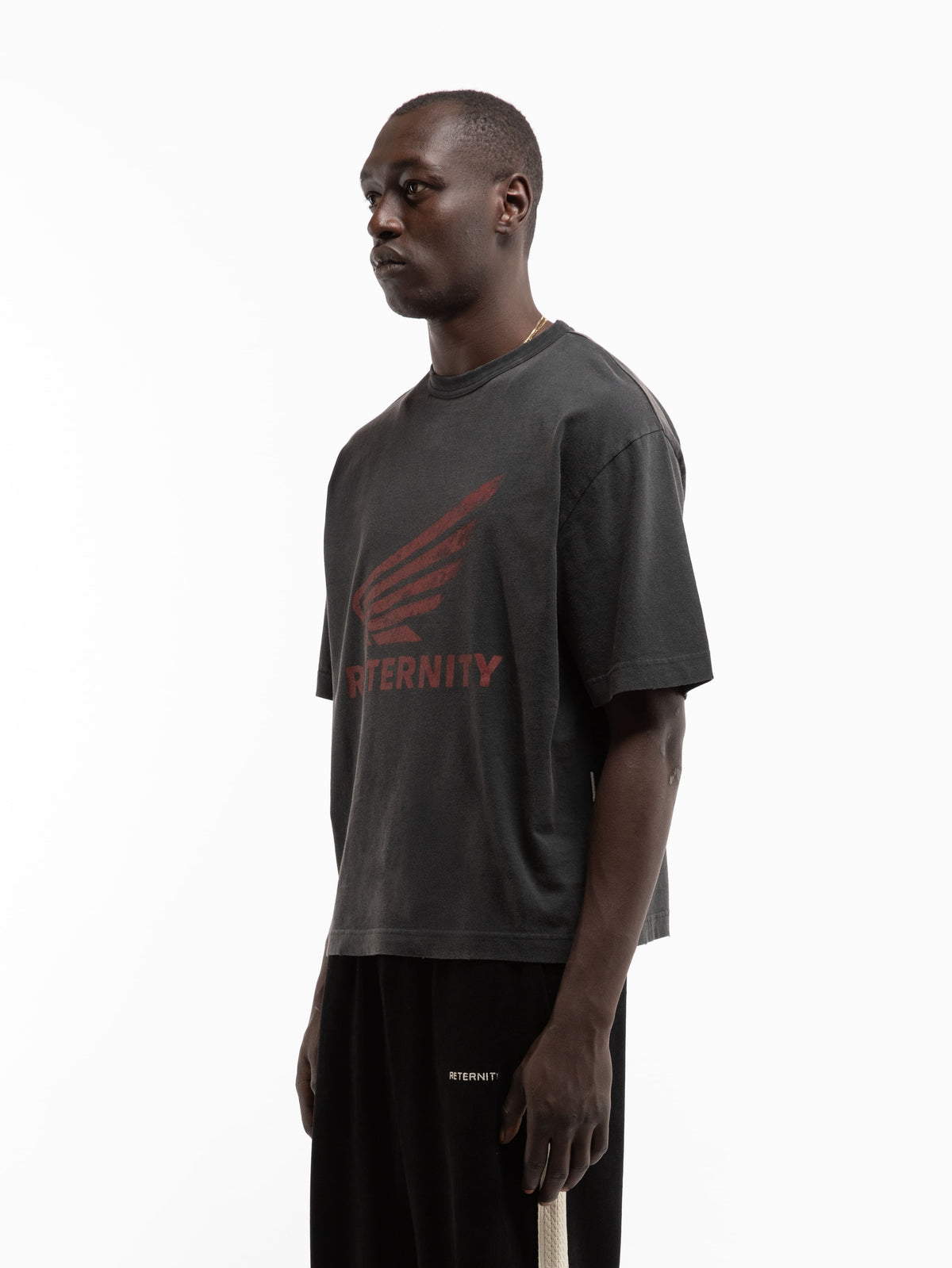 AÉRO REGULAR FIT T-SHIRT - WASHED BLACK