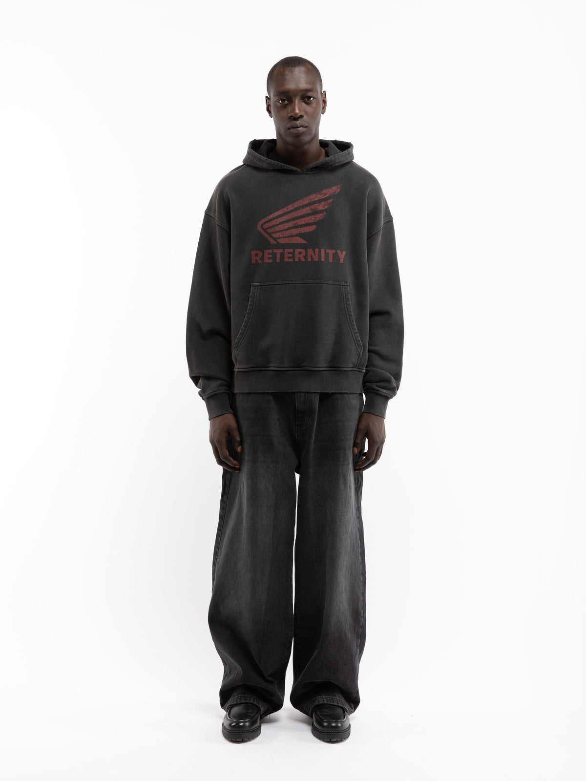 AÉRO HOODIE - WASHED BLACK