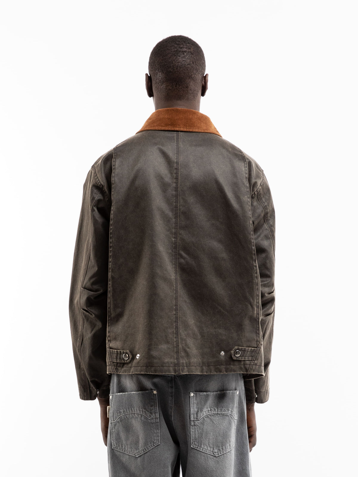 WAXED HUNTING JACKET - VINTAGE BROWN