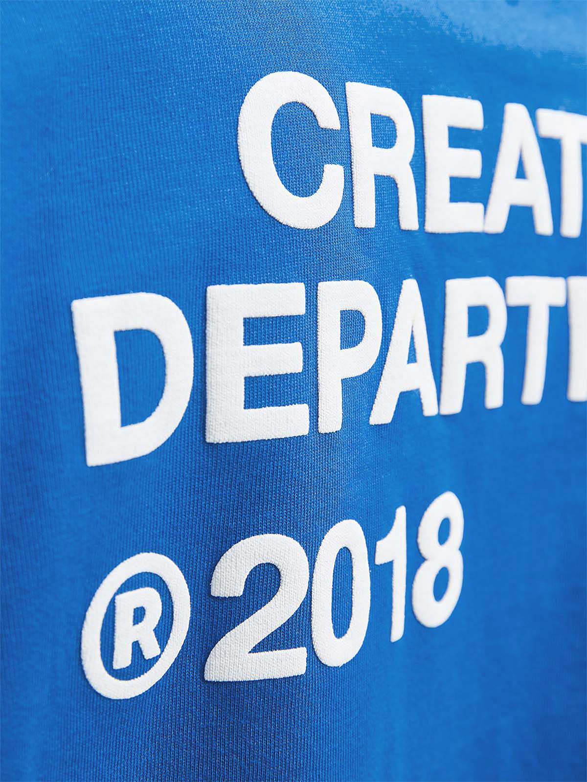 CREATIVE DEPT ZIP-HOODIE - BLUE