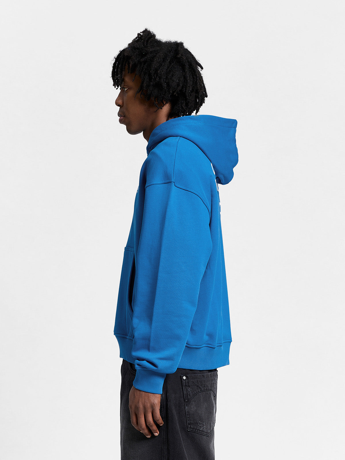 CREATIVE DEPT ZIP-HOODIE - BLUE