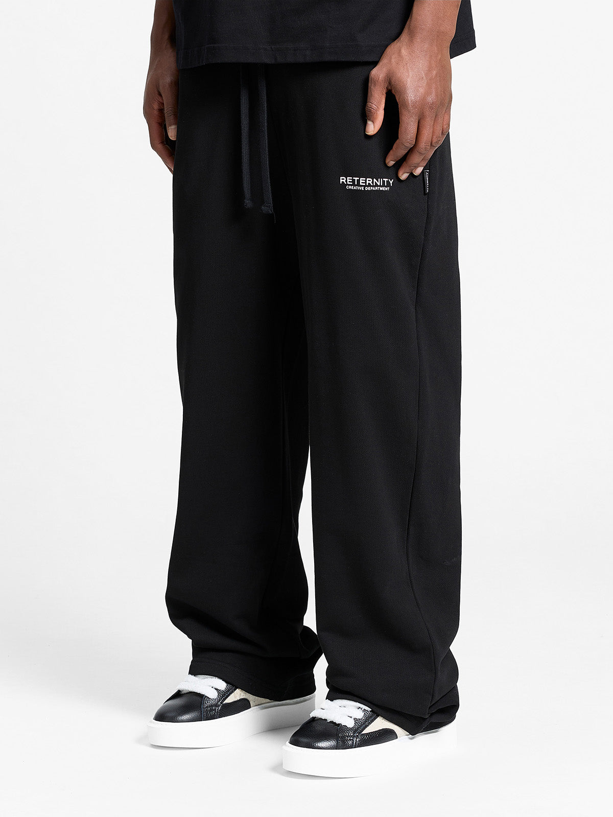 CREATIVE DEPT SWEATPANTS - BLACK