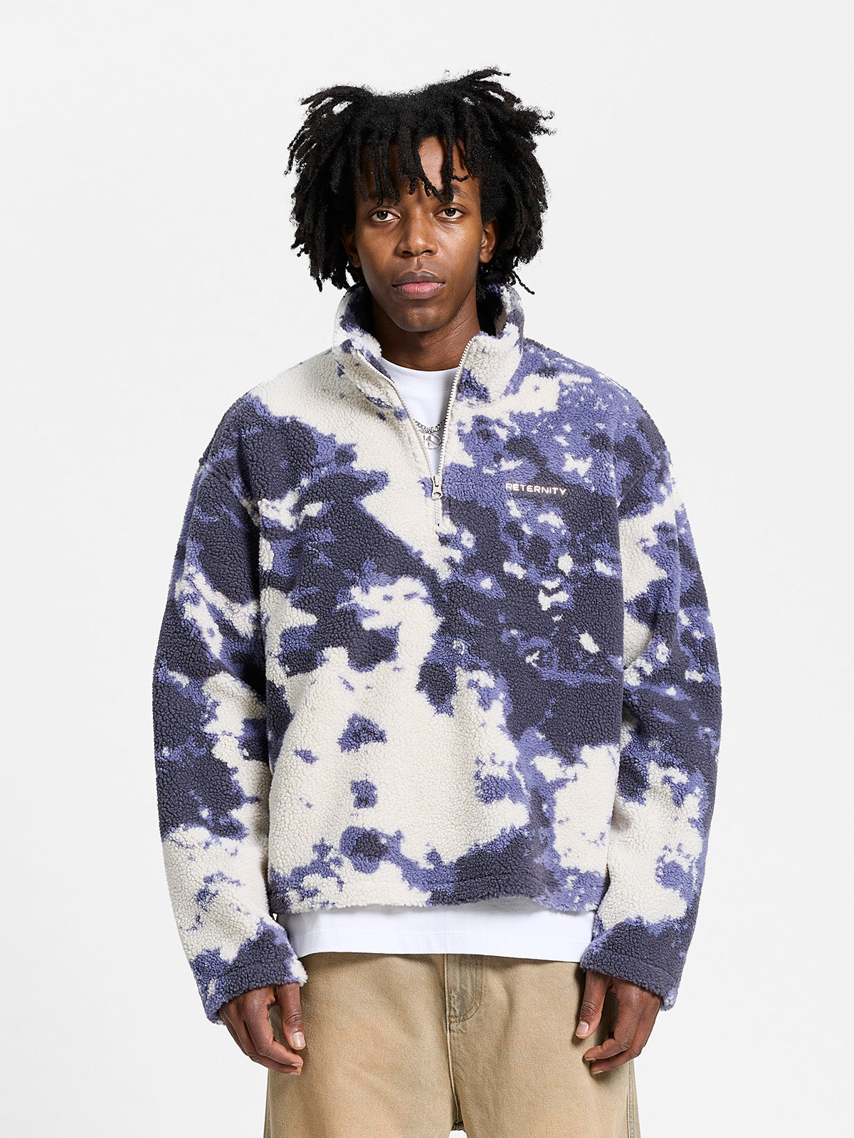 RETERNITY FLEECE HALF ZIP - ACID PURPLE