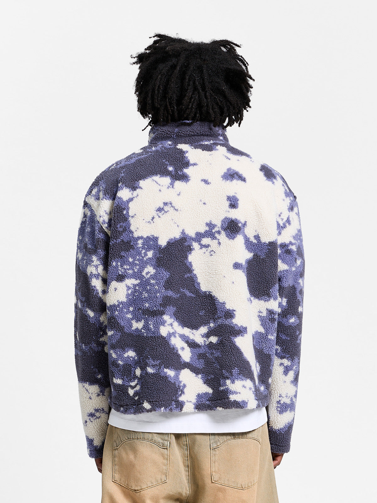 RETERNITY FLEECE HALF ZIP - ACID PURPLE
