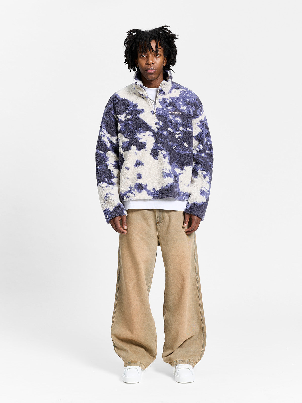 RETERNITY FLEECE HALF ZIP - ACID PURPLE