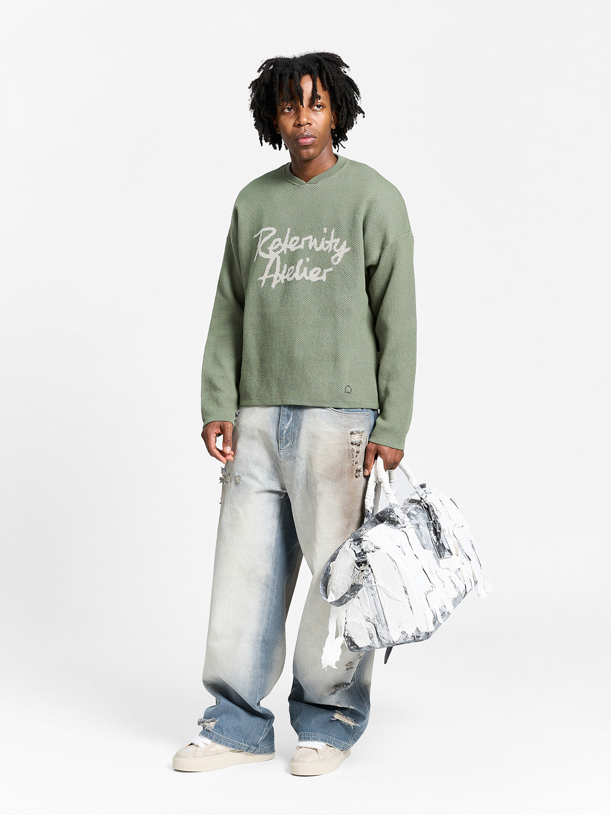 ATELIER KNIT JERSEY - GREEN