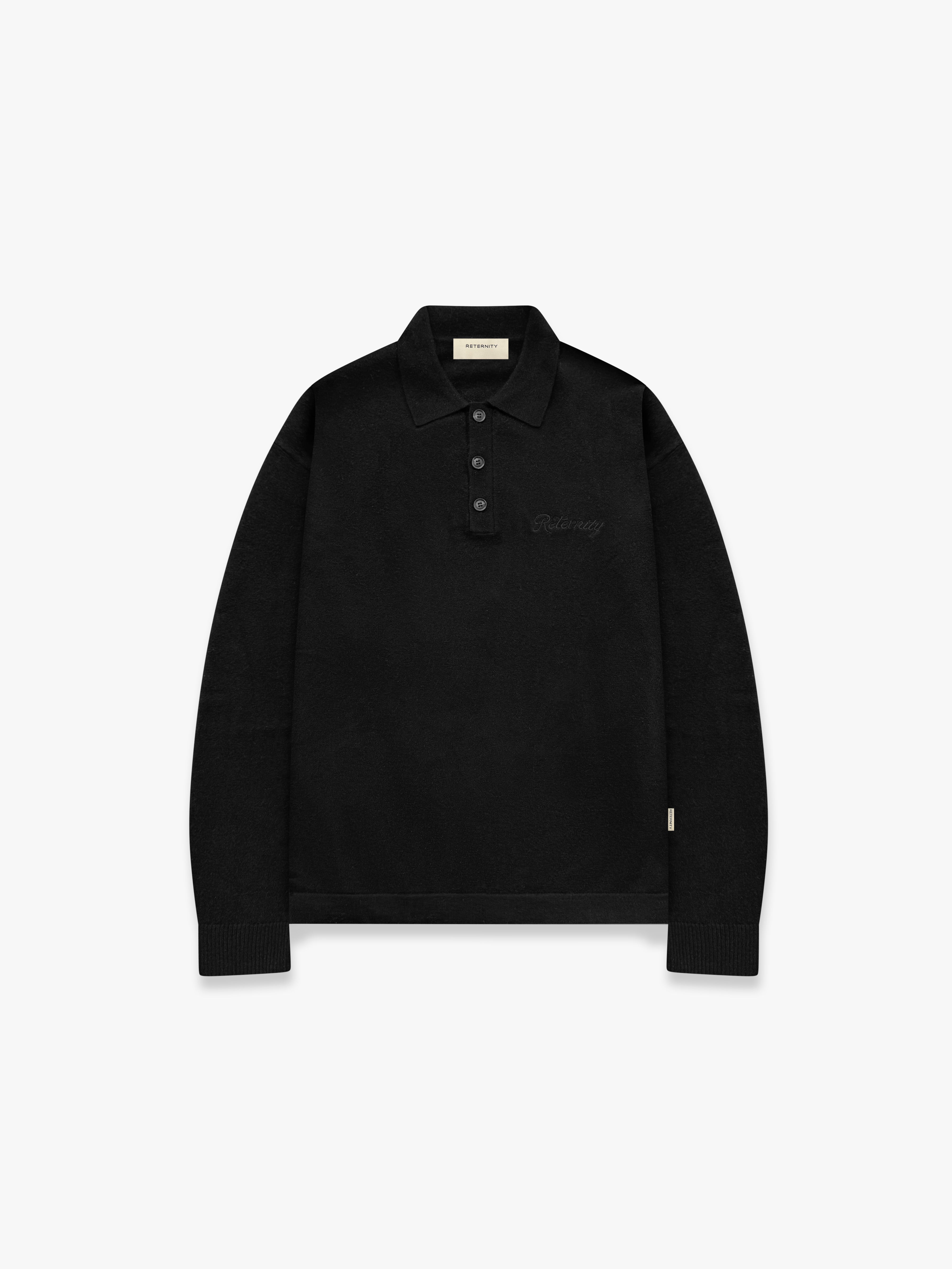 DESIGNED TO CREATE POLO - BLACK