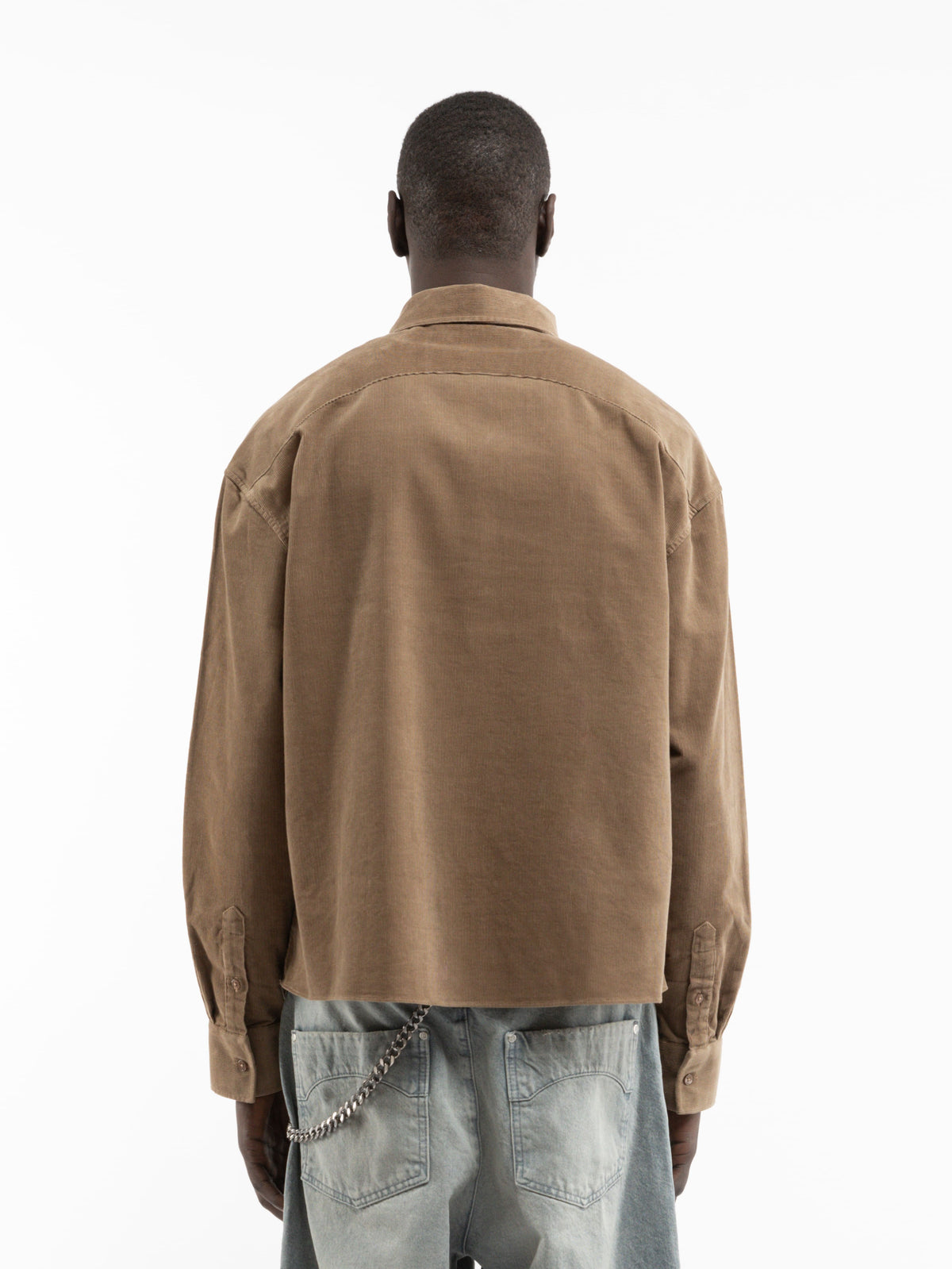 SIGNE SHIRT - BROWN CORD