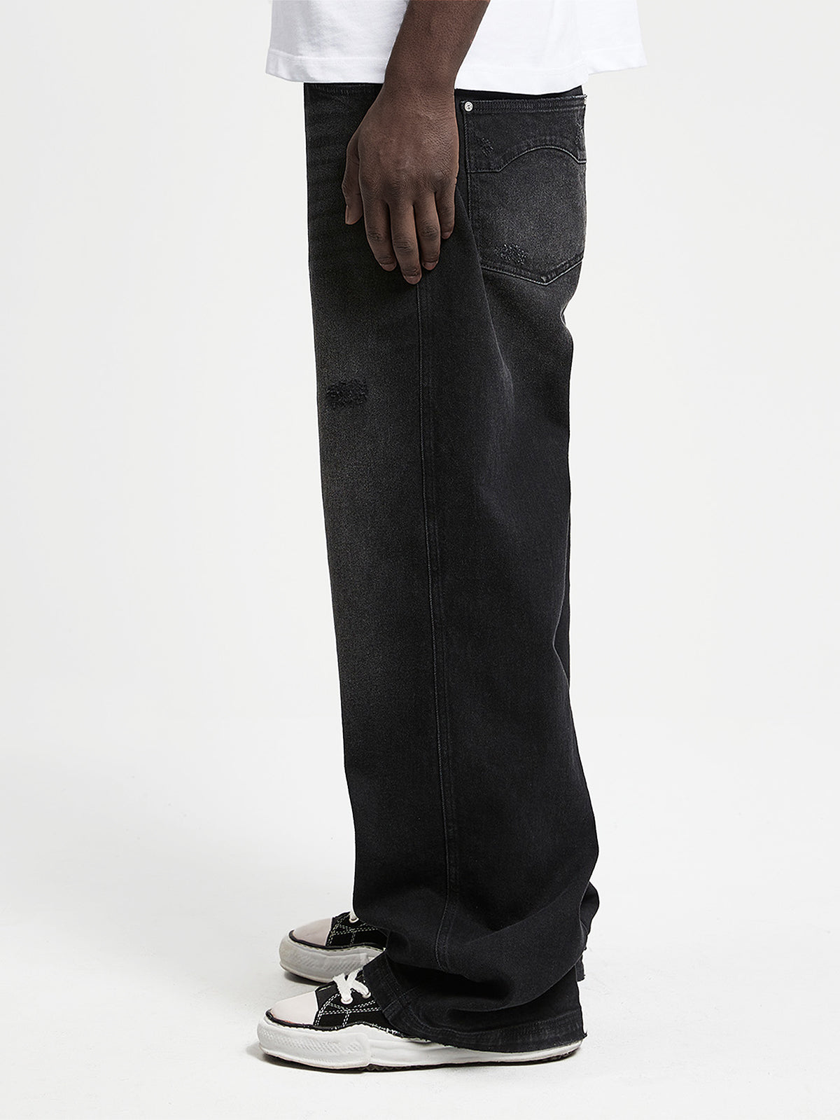 VÉRA DENIM - WASHED BLACK